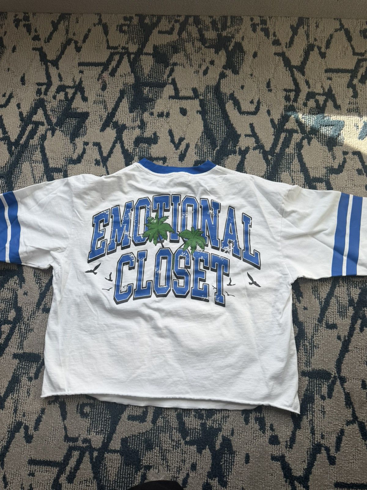 Other Mixed Emotions Cropped Tee Size US M / EU 48-50 / 2 - 5 Thumbnail