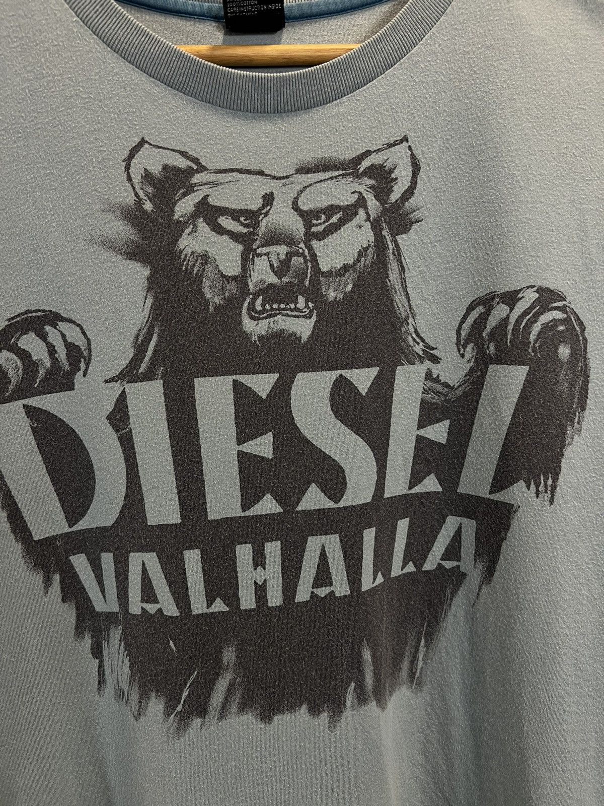 Diesel Diesel Valhalla designer vintage single stitch tee Size US M / EU 48-50 / 2 - 3 Thumbnail