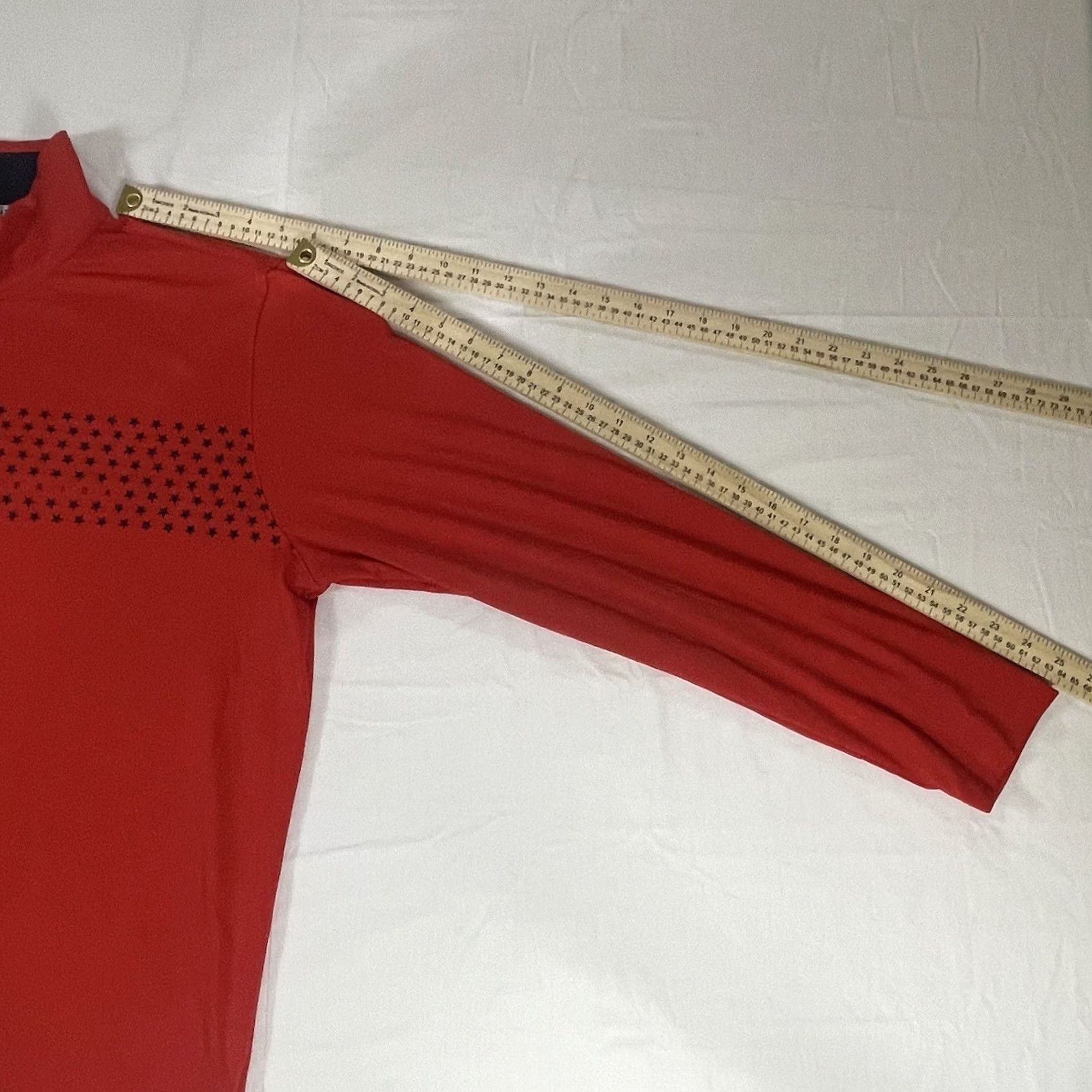 Puma PUMA Sz L Volition America 1/4 Zip Sweatshirt Golf Stars 599439-03 Red Pullover Mens L Red Stars Size US L / EU 52-54 / 3 - 5 Thumbnail