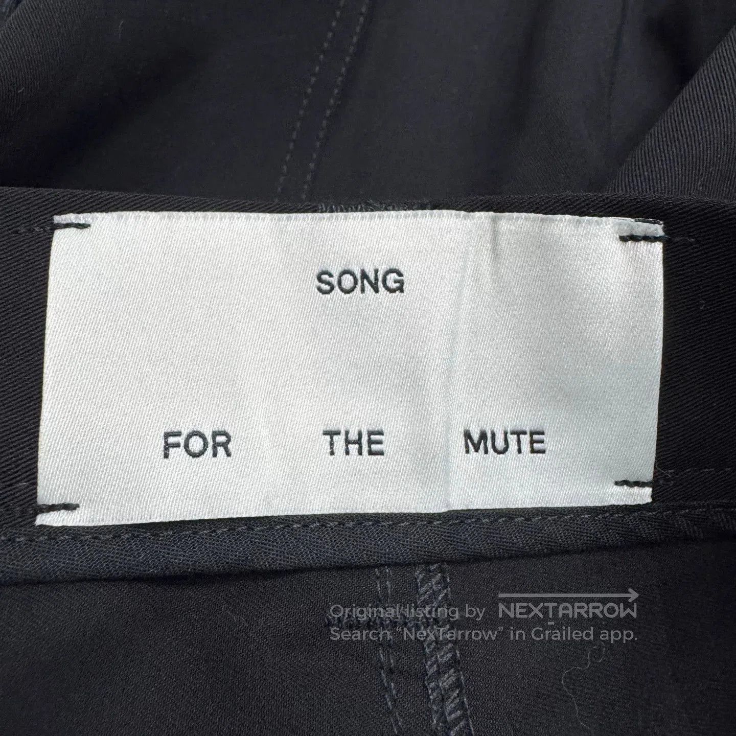 Song For The Mute SONG FOR THE MUTE Cargo Pants. Size US 32 / EU 48 - 2 Thumbnail