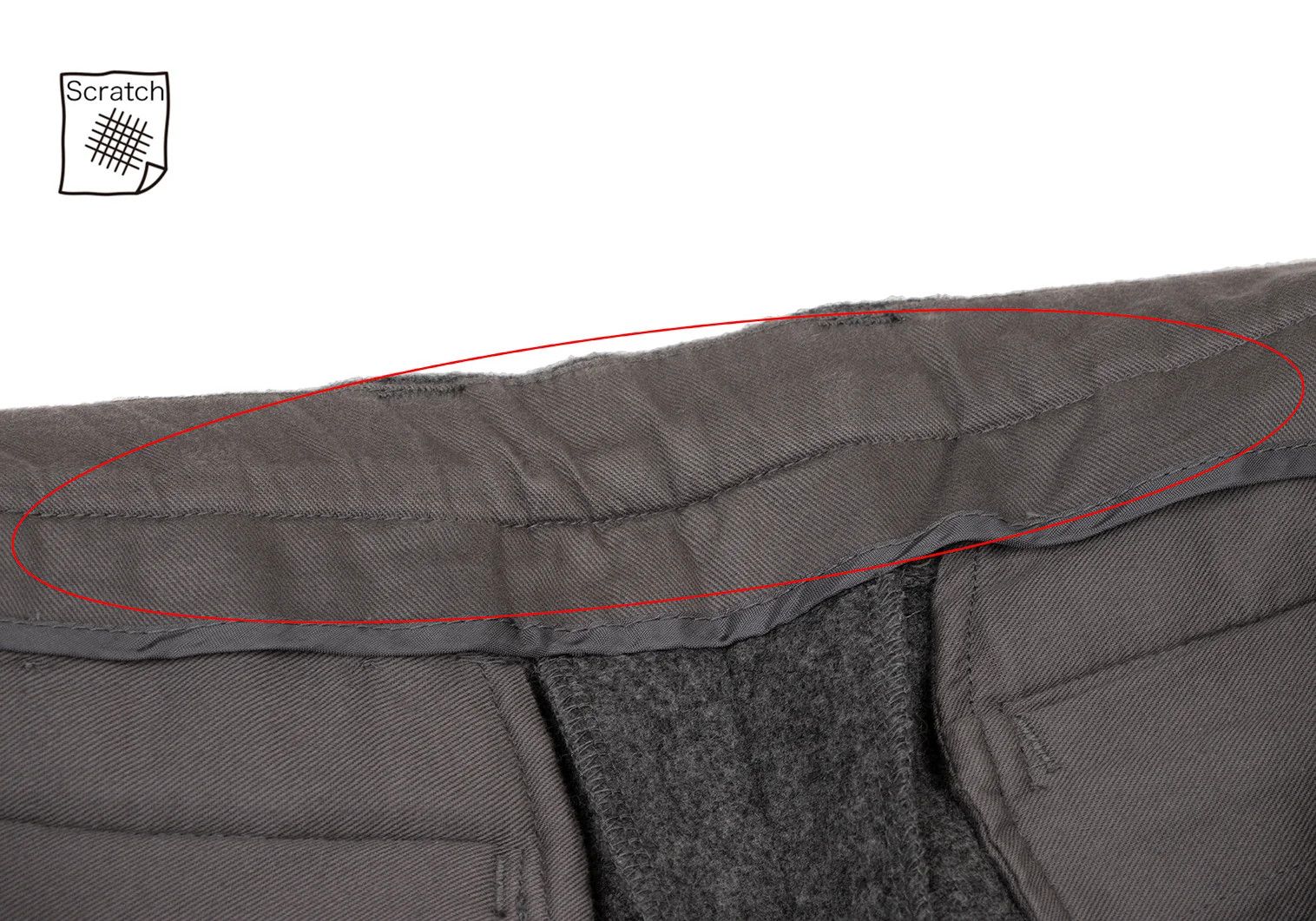 Kolor Cutting Hem Melton Pants in Gray Size US 32 / EU 48 - 5 Thumbnail