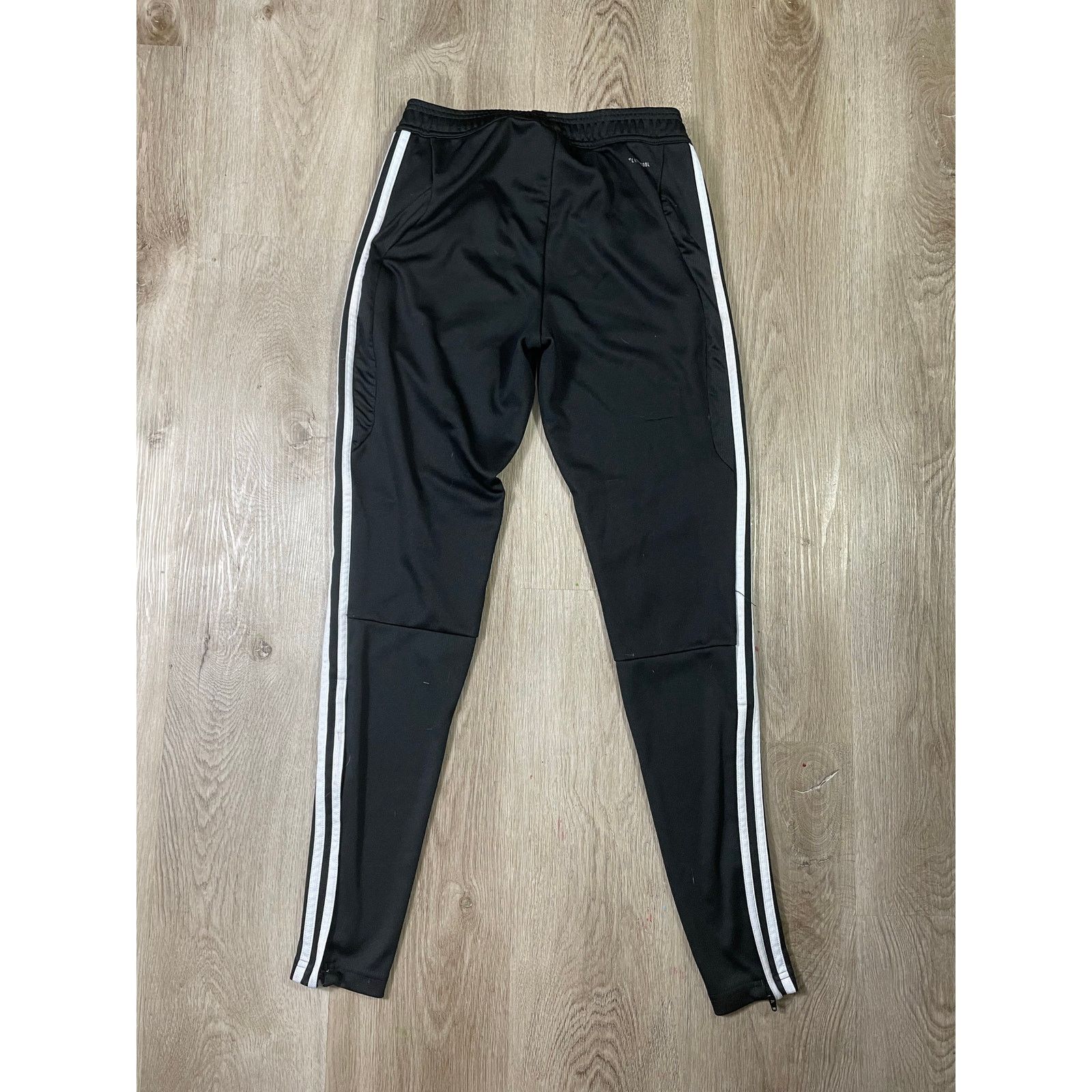 Adidas Adidas Women’s Black 3-Stripes Track Pants XS Tapered Size 26" / US 2 / IT 38 - 8 Thumbnail