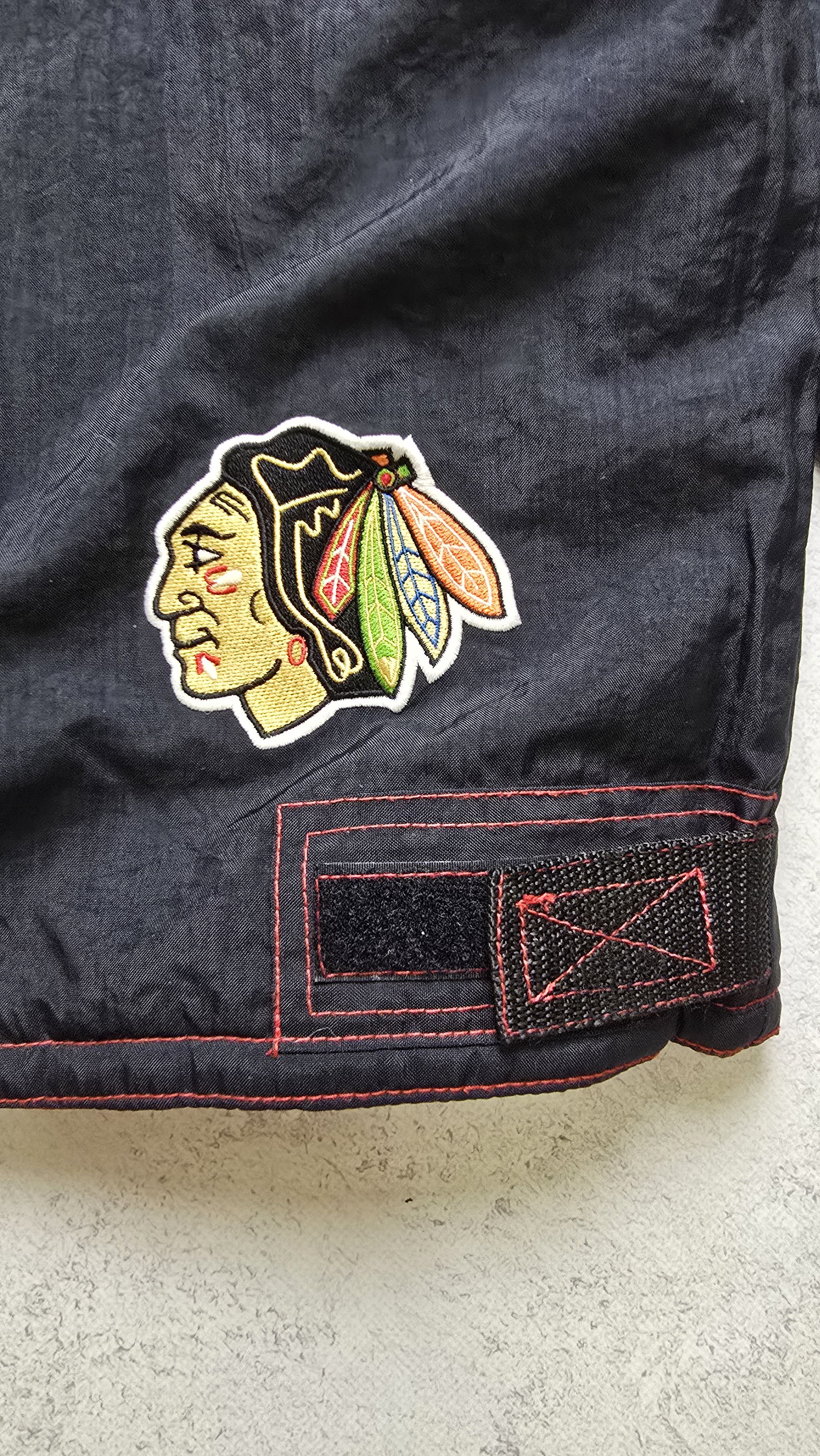Champion VTG 90's Chicago Blackhawks Embroidered Zip Up Jacket Size US XL / EU 56 / 4 - 5 Thumbnail