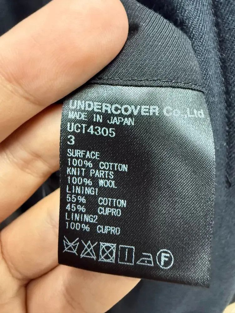 Sz 3 Undercover 17AW distressed Two-layers jacket-2505