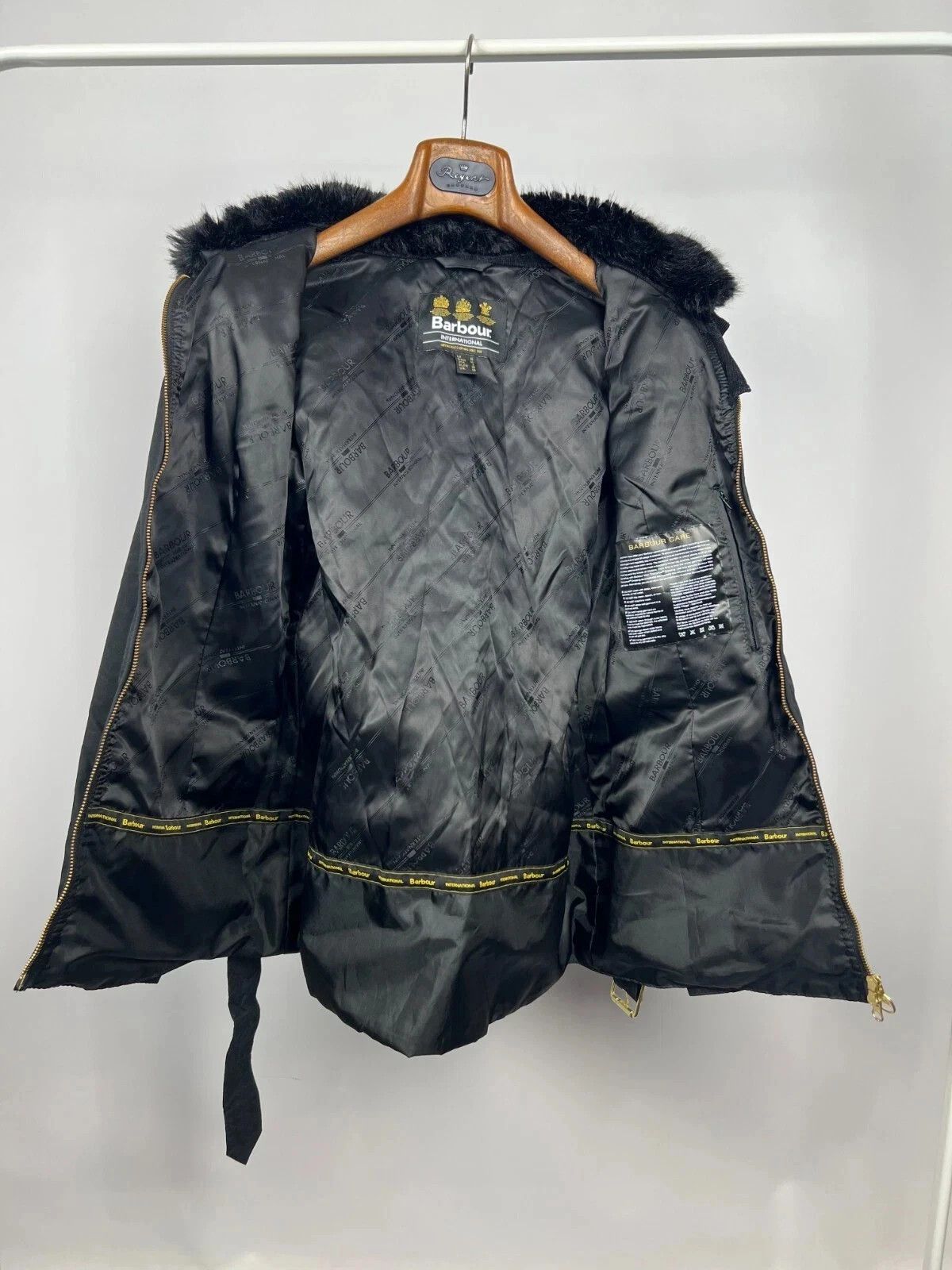 Barbour Barbour International Nesbitt Wax Cotton Black Jacket Size M / US 6-8 / IT 42-44 - 13 Thumbnail