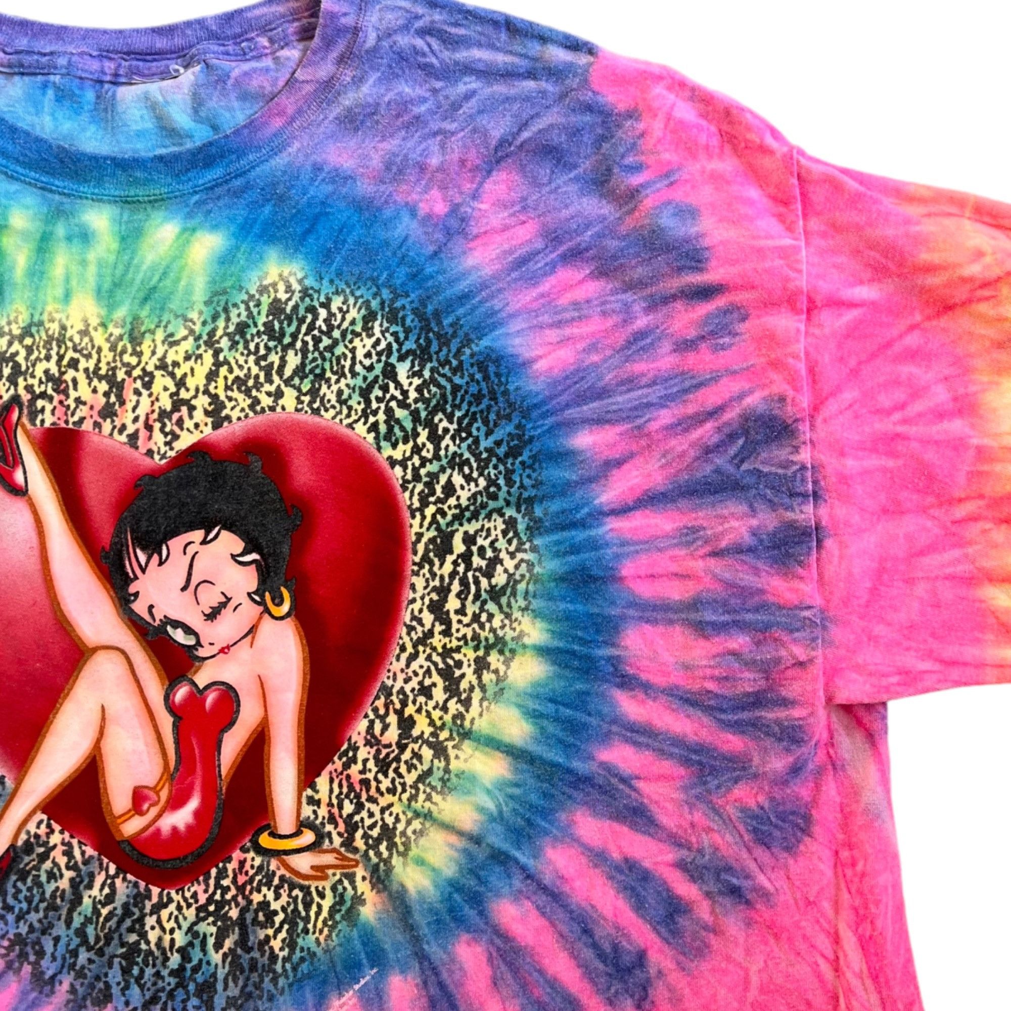 Other Betty Boop Neon Tie Dye Graphic Tee L Size US L / EU 52-54 / 3 - 2 Thumbnail