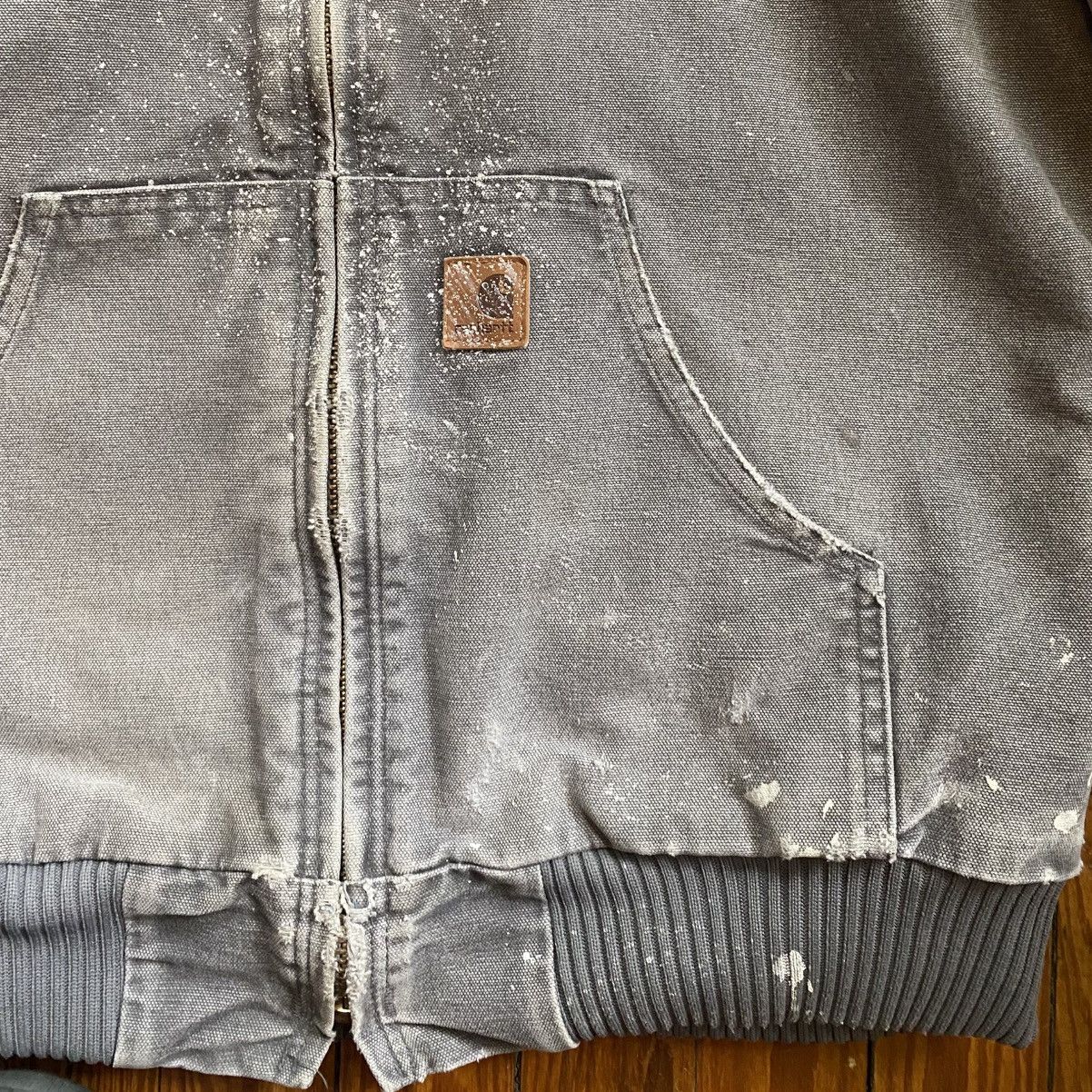 Carhartt Carhartt Active Jacket Distressed and Painted Size US S / EU 44-46 / 1 - 4 Thumbnail
