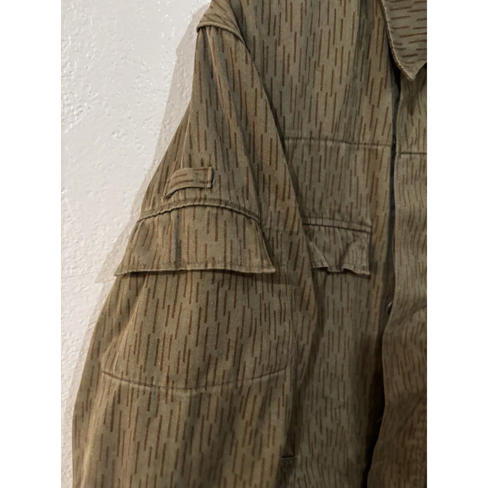 Other East German NVA Rain Camo Jacket Strichtarn SizeG44 Original Size US M / EU 48-50 / 2 - 6 Thumbnail