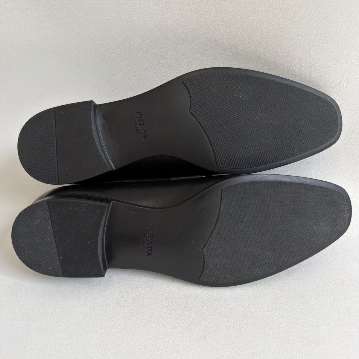 Prada Black Leather ‘Low Profile’ Loafers Size US 9 / EU 42 - 13 Thumbnail