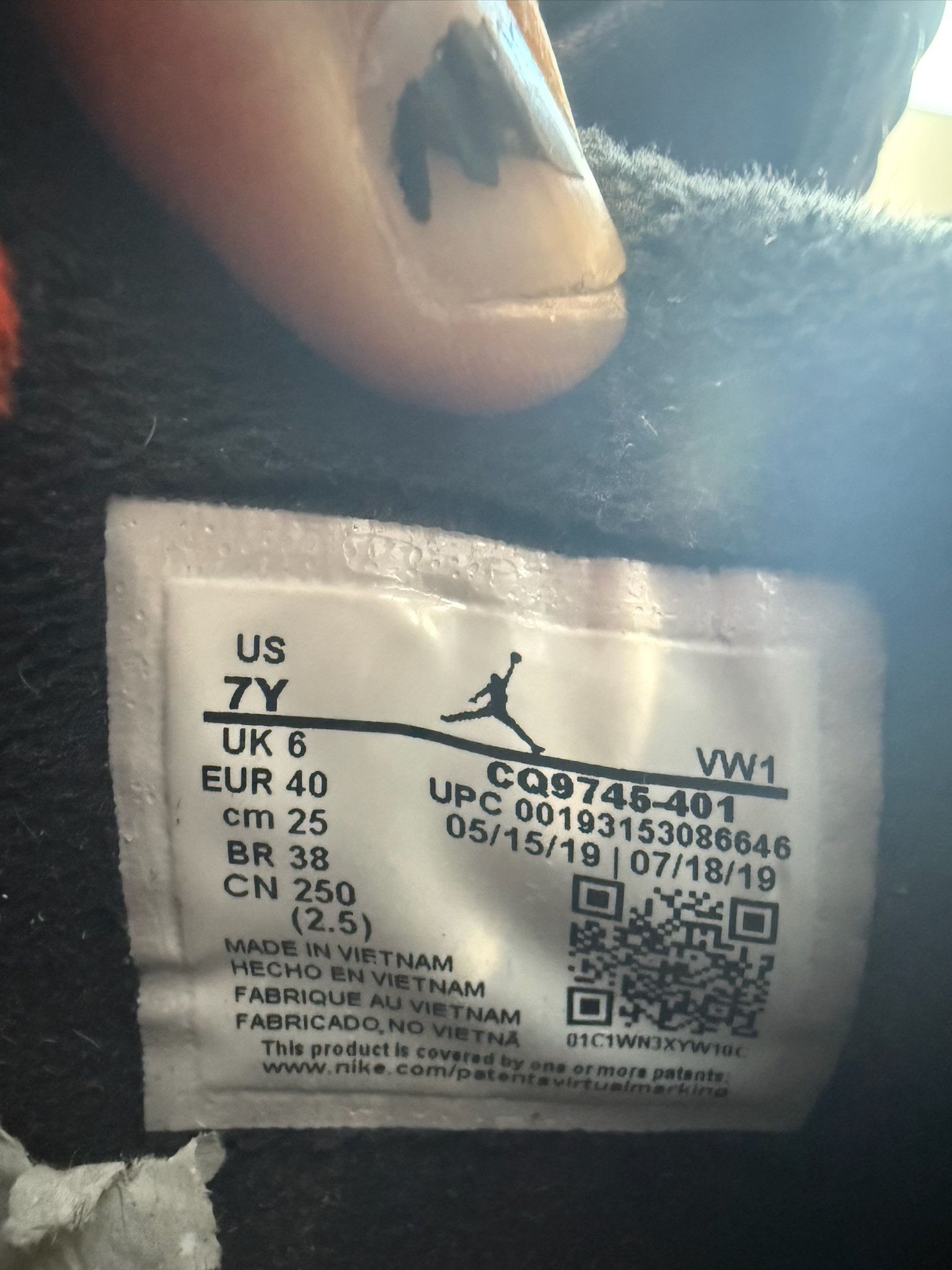 Jordan Brand 2019 Jordan 4 Retro Winterized Loyal Blue Size US 7 / EU 40 - 10 Thumbnail