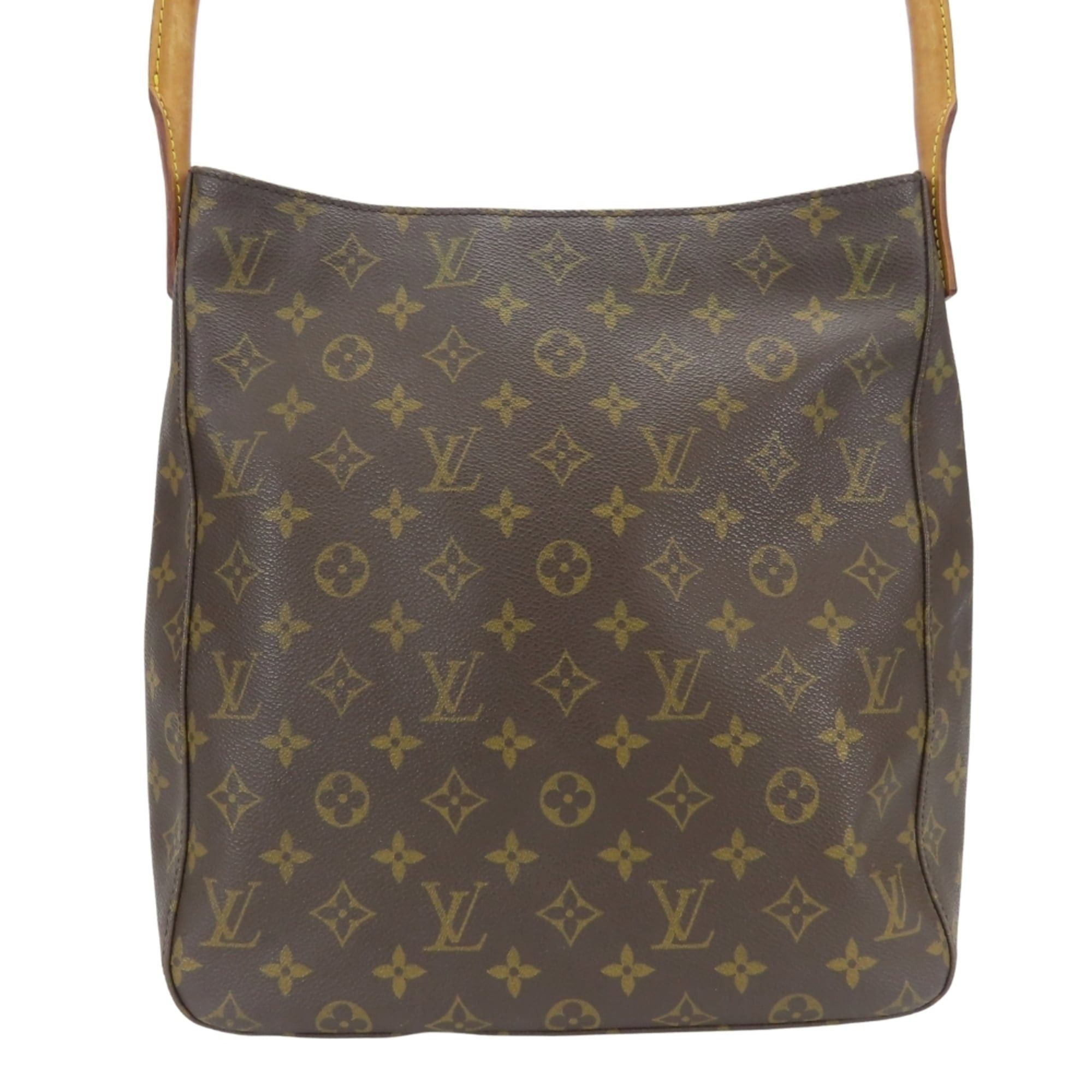 Louis Vuitton Louis Vuitton Looping GM Shoulder Bag M51145 Monogram Brown One-Shoulder for Women LOUIS VUITTON Size ONE SIZE - 1 Thumbnail