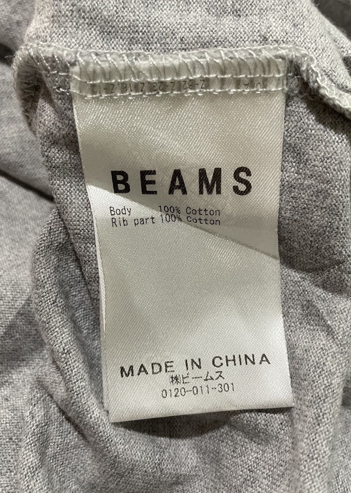Beams Plus BEAMS PLAIN T-SHIRT Size US L / EU 52-54 / 3 - 5 Thumbnail