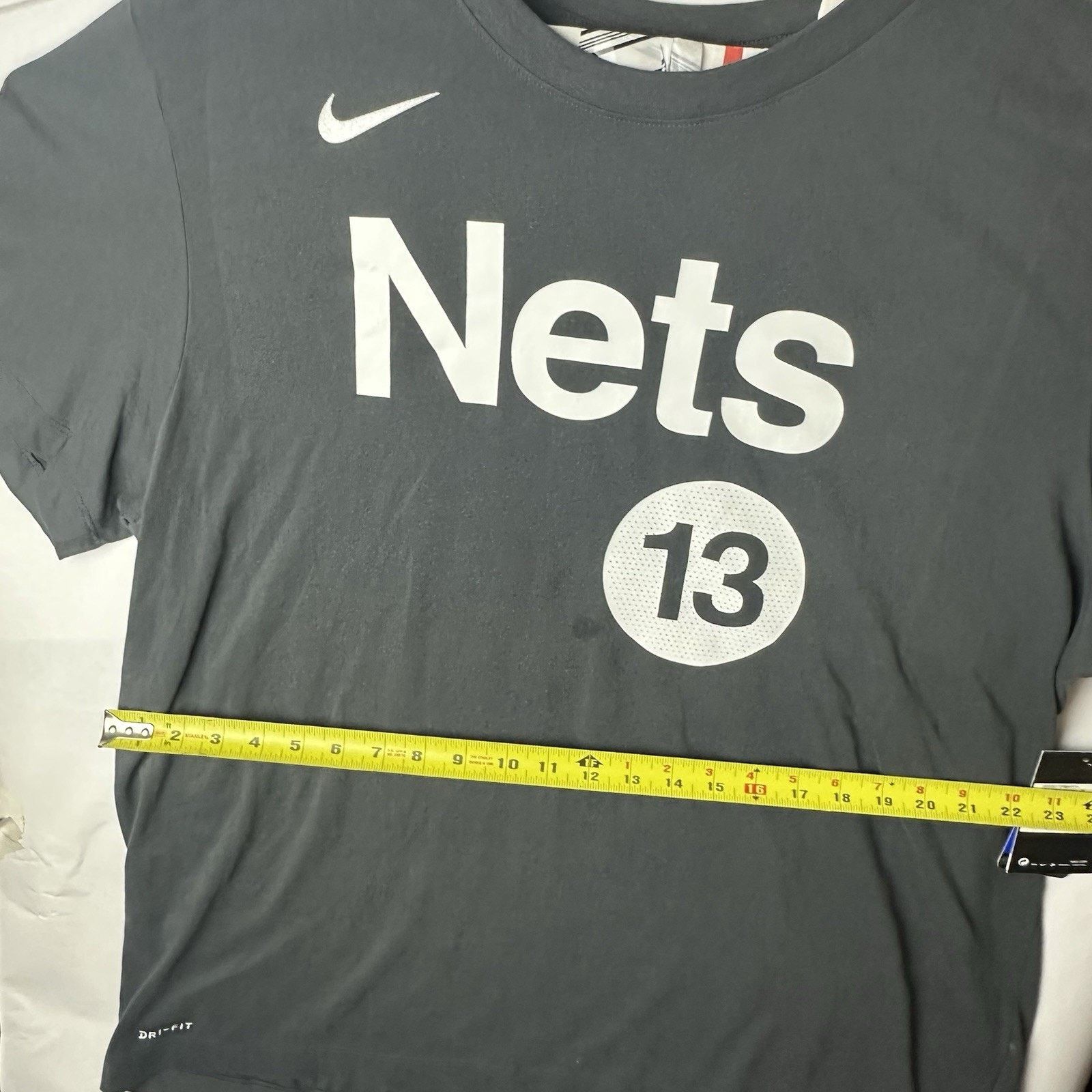 Nike Nike Dri Fit Brooklyn Nets Kevin Durant T Shirt Men’s XXL Size US XXL / EU 58 / 5 - 5 Thumbnail