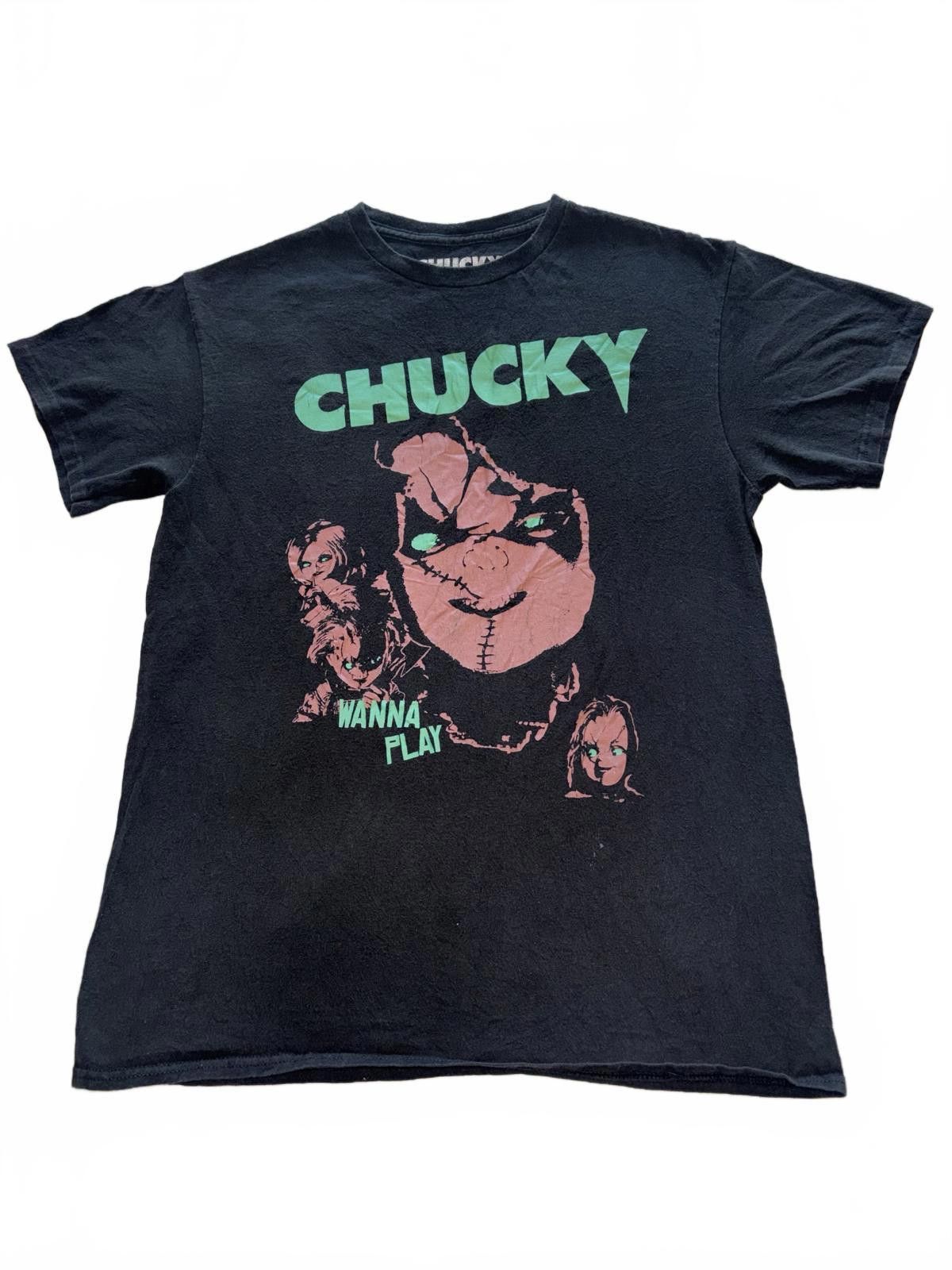 Designer Chucky Graphic T-Shirt - Horror Fan Apparel Size US M / EU 48-50 / 2 - 1 Thumbnail