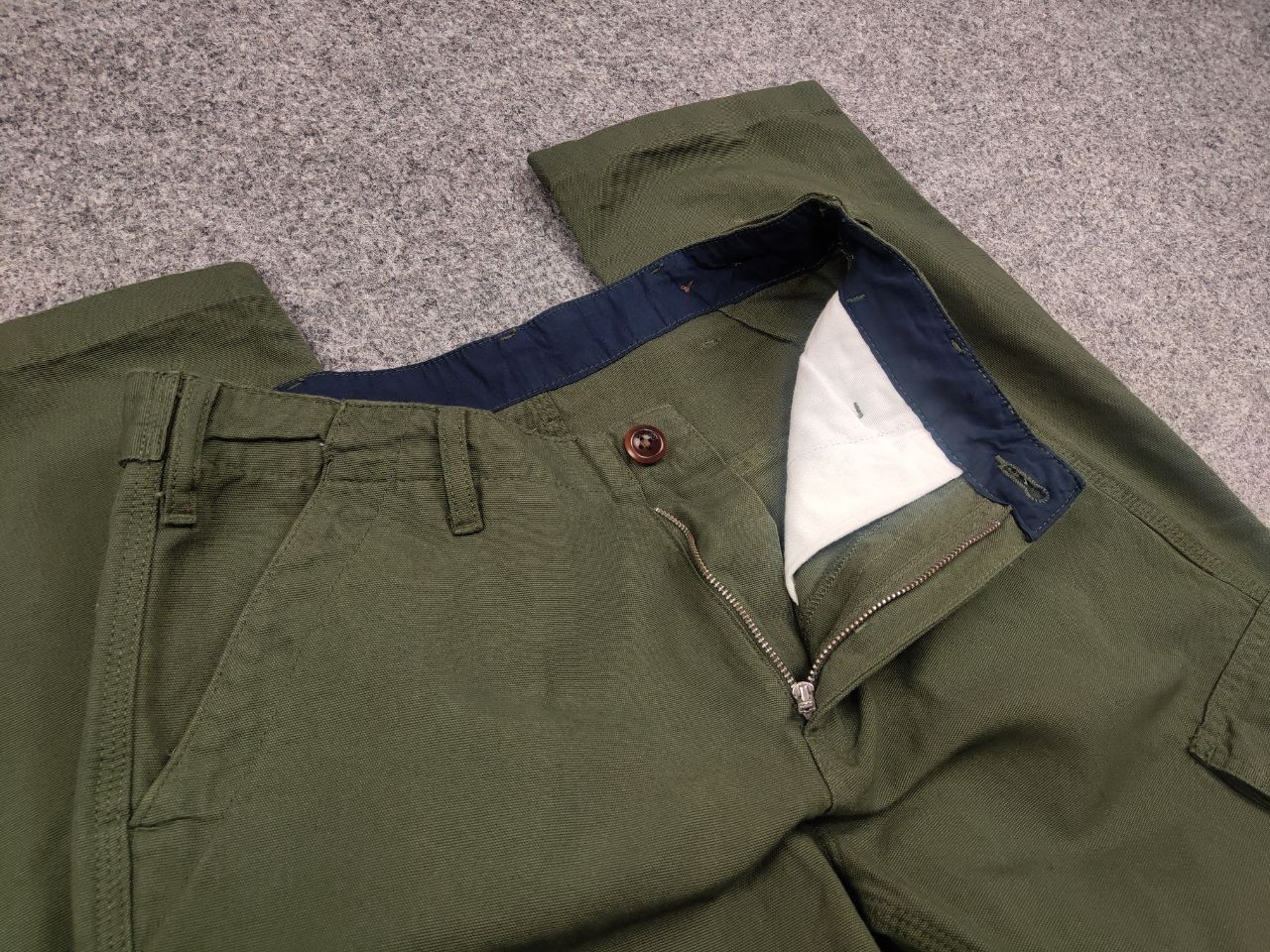 Japanese Brand Uskees 5014 cargo Coriander Militari green Japan Style Pants Size US 30 / EU 46 - 13 Thumbnail