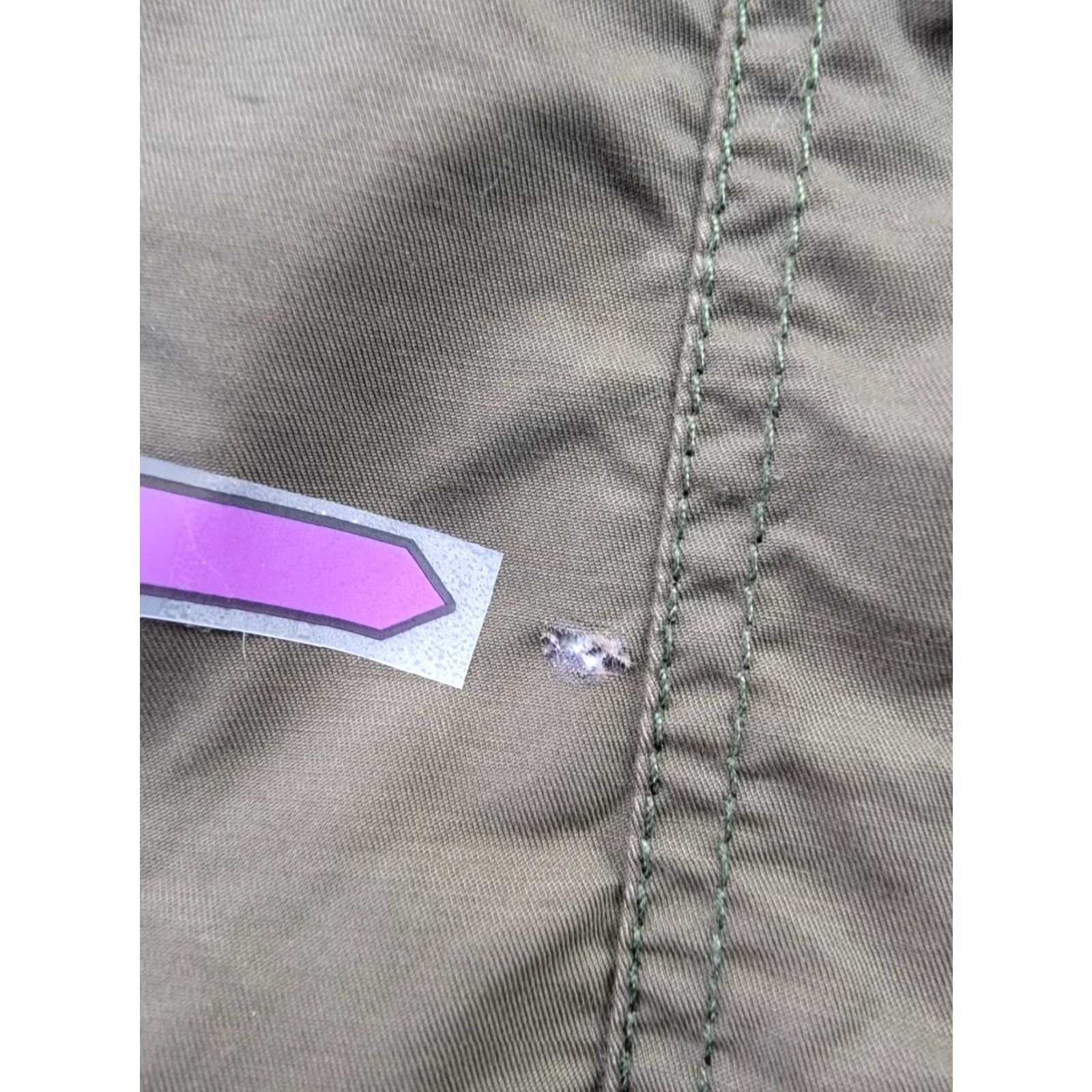 Abercrombie & Fitch Abercrombie & Fitch Coat Womens Large Green Parka Utility Hooded Y2K Size L / US 10 / IT 46 - 6 Thumbnail