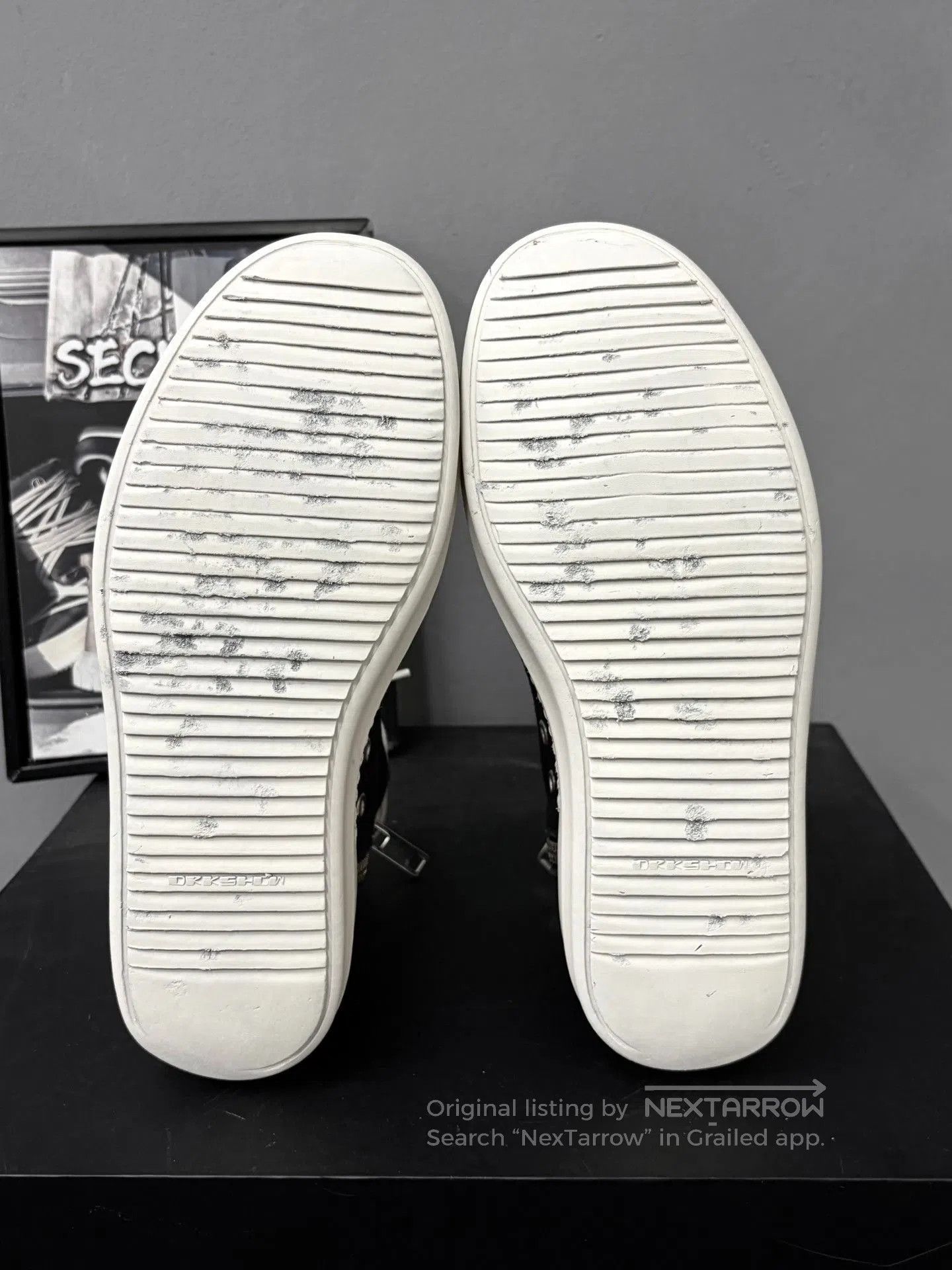 Rick Owens Drkshdw Rick Owens Drkshd Canvas High. Size US 7 / EU 40 - 8 Thumbnail
