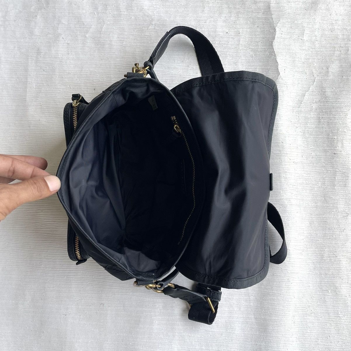 Tory Burch Tory Burch Scout Nylon Black Crossbody Size ONE SIZE - 3 Thumbnail
