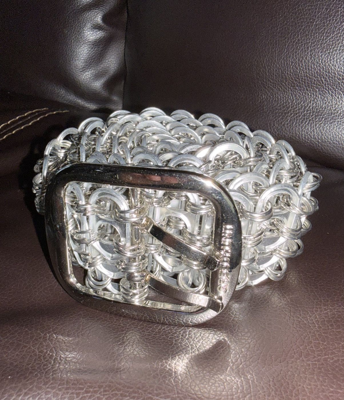 Greedy Unit Greedy Unit Bottle Tab Belt Silver Size ONE SIZE - 2 Thumbnail
