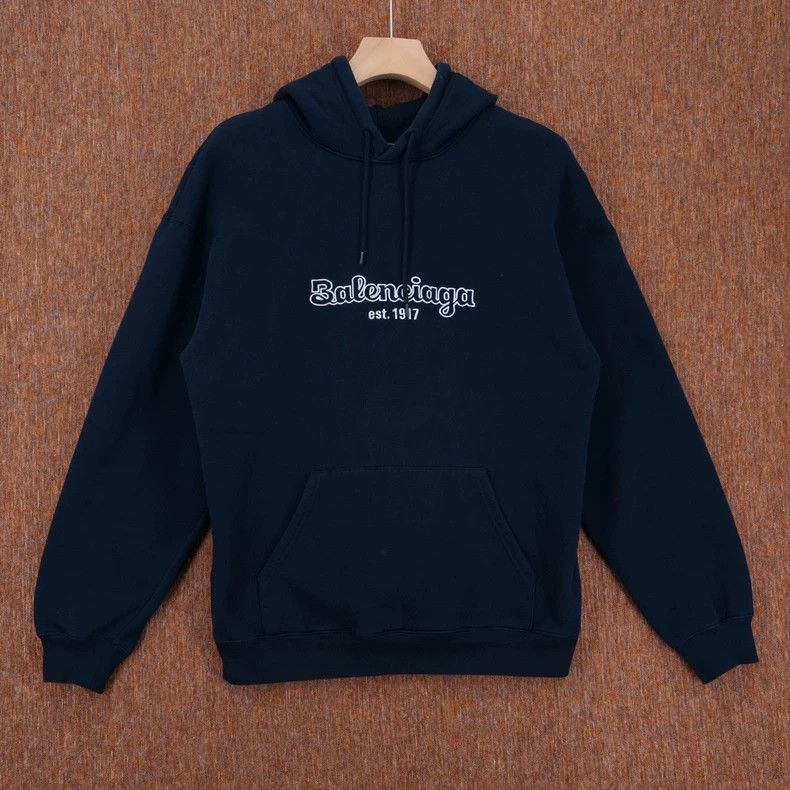 Balenciaga Letter Print Casual Hoodie - dmc