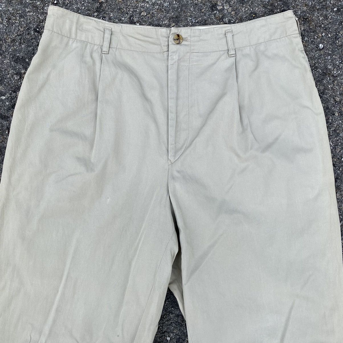 Jean Paul Gaultier Jean Paul Gaultier Zip Up Balloon Light Cream Casual Pants Size US 33 - 3 Thumbnail