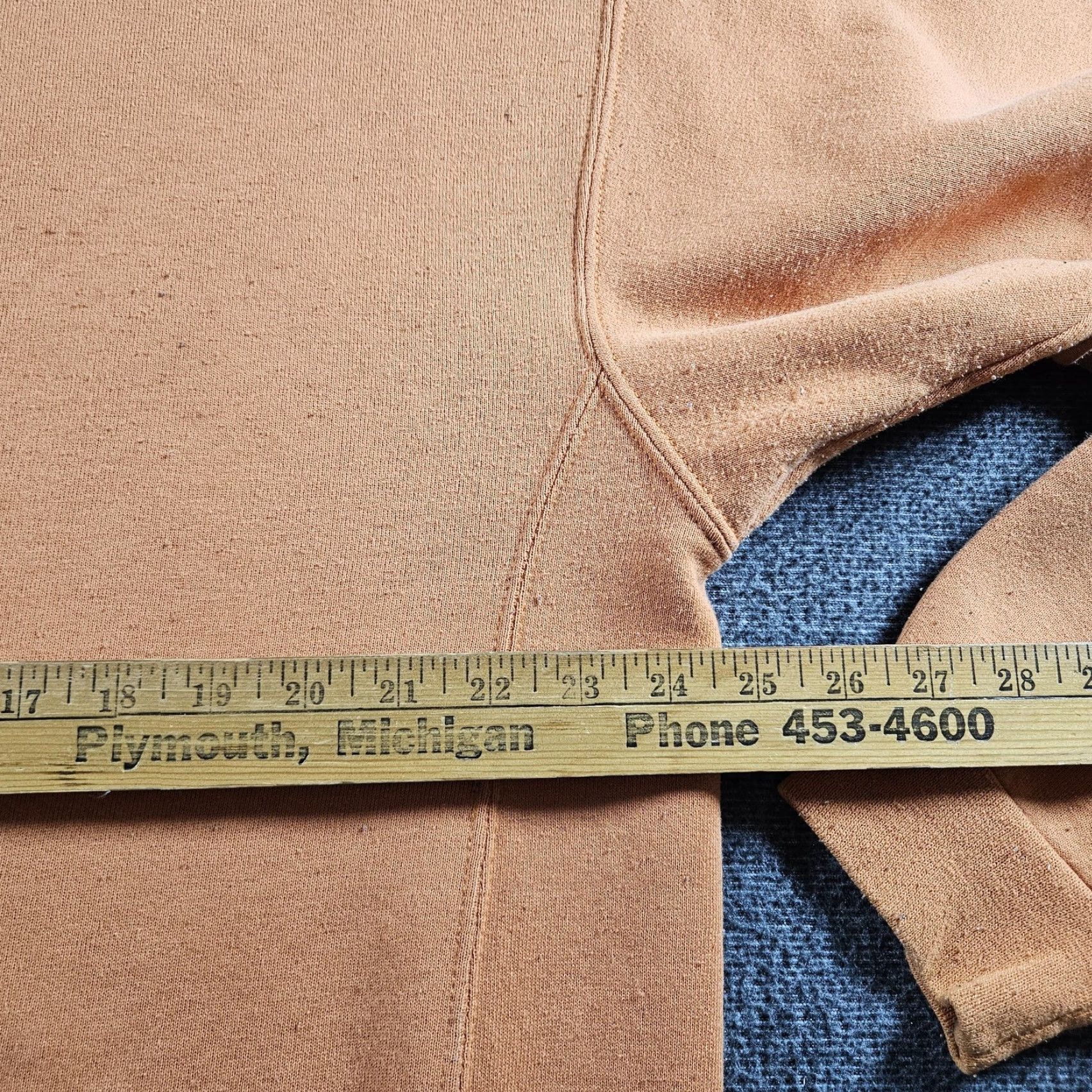 Russell Athletic VINTAGE Russell Athletic Sweatshirt Mens XL Orange Fleece Crewneck Pullover Logo 90s Size US XL / EU 56 / 4 - 6 Thumbnail