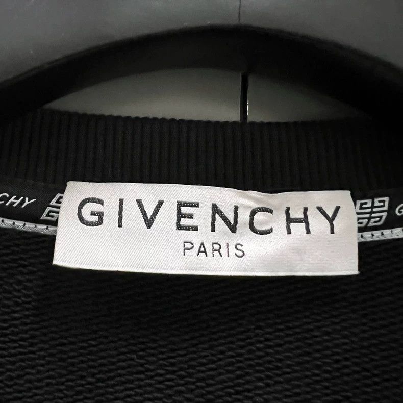 Givenchy Givenchy Black Printed Logo Pullover Hoodie M Size Size US M / EU 48-50 / 2 - 3 Thumbnail