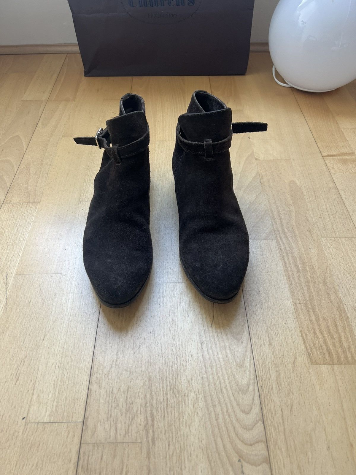 Prada Vintage Prada brown chelsea boots Size US 9.5 / EU 42-43 - 1 Thumbnail