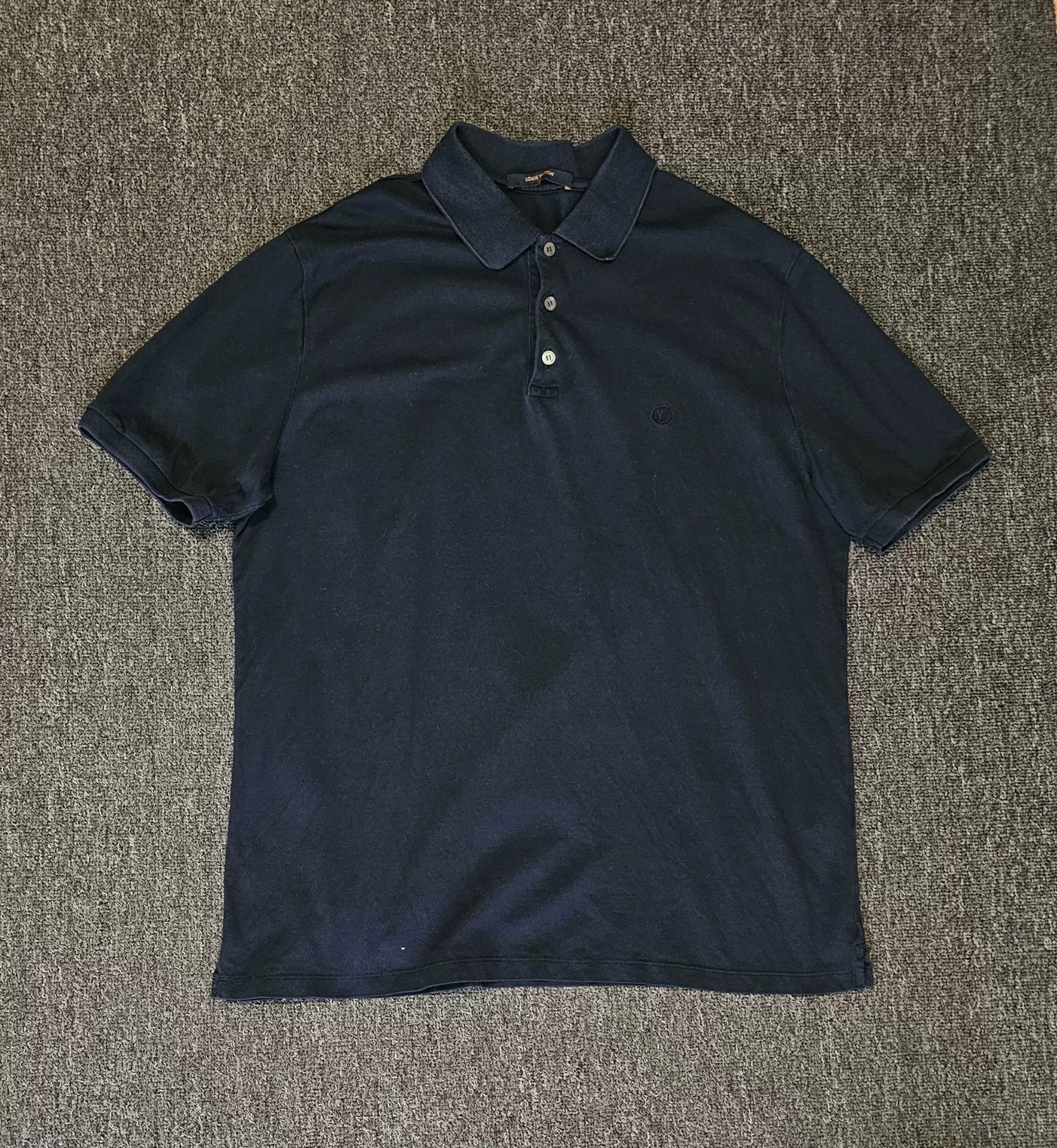 Louis Vuitton louis vuitton navy blue polo shirt Size US XL / EU 56 / 4 - 1 Preview