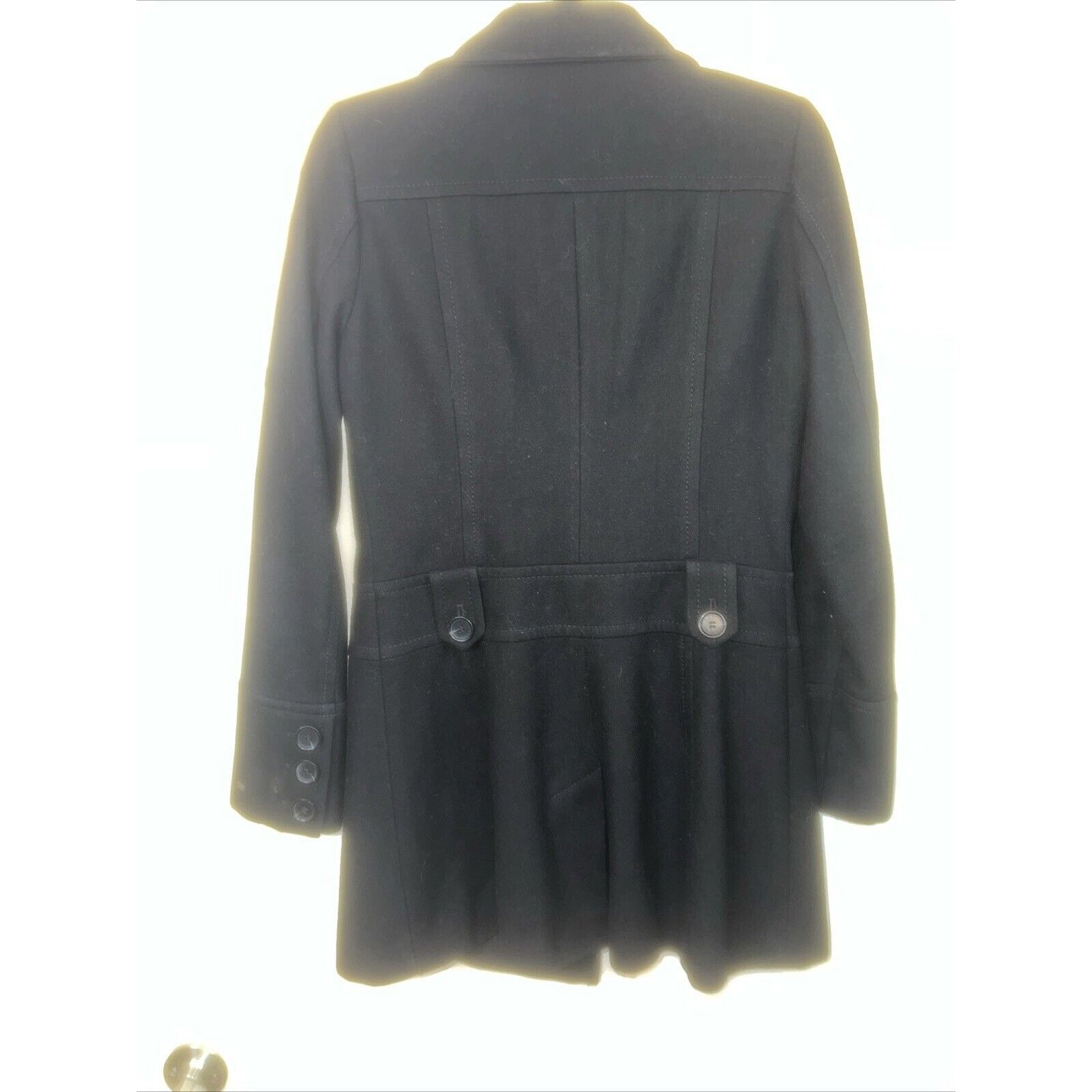 Tommy Hilfiger Tommy Hilfiger Parka Jacket Pea Coat Black Size 4 Wool-Blend Size S / US 4 / IT 40 - 9 Thumbnail