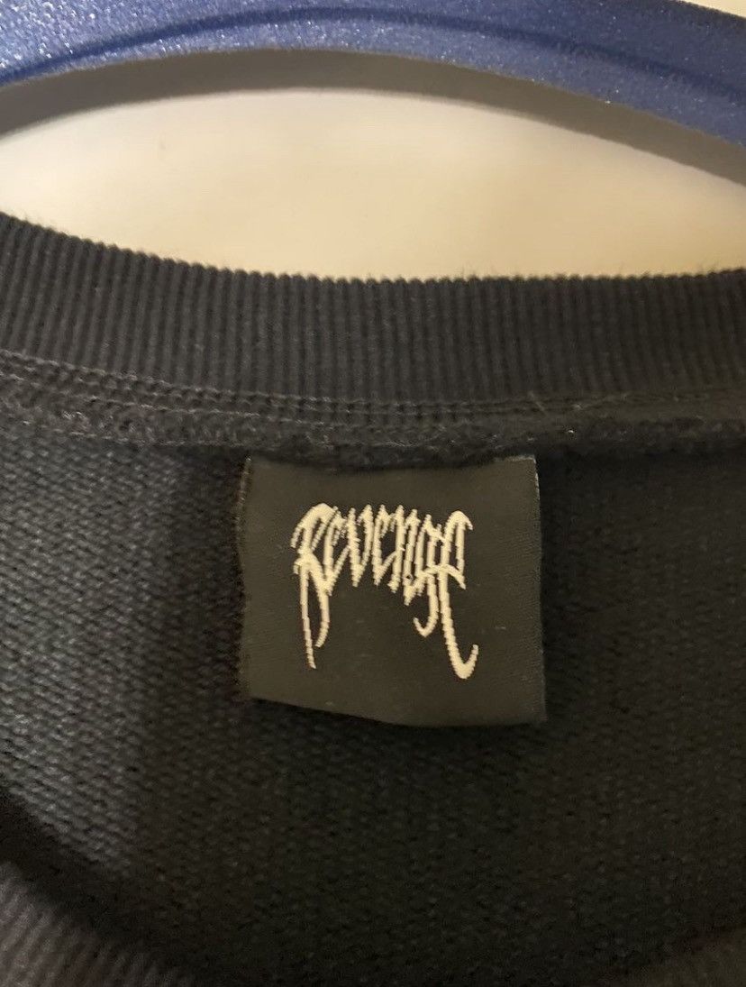 Revenge REVENGE FACE BLACK CREWNECK Size US L / EU 52-54 / 3 - 5 Thumbnail