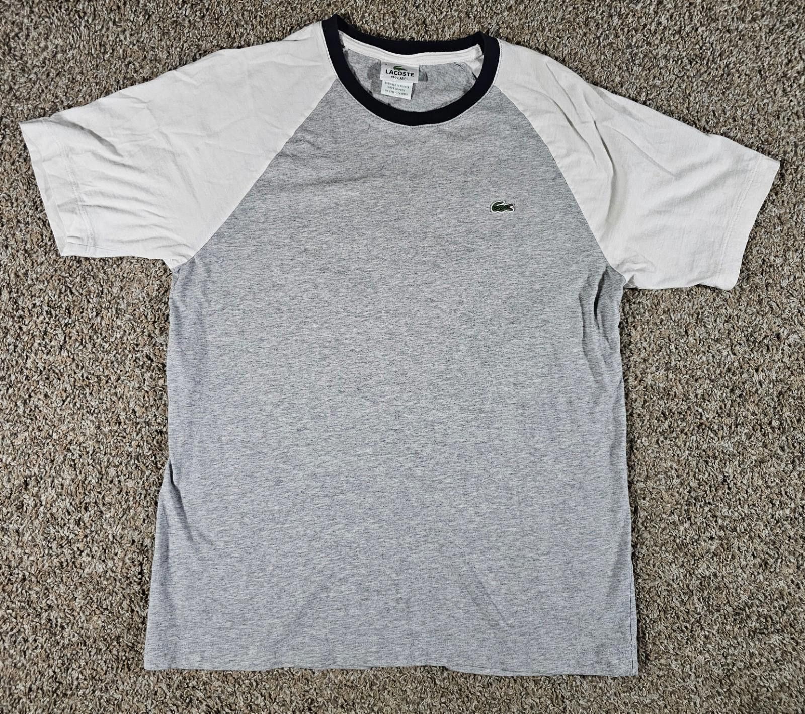 Lacoste Lacoste Sz 3 Regular Fit Tshirt Size US M / EU 48-50 / 2 - 1 Thumbnail