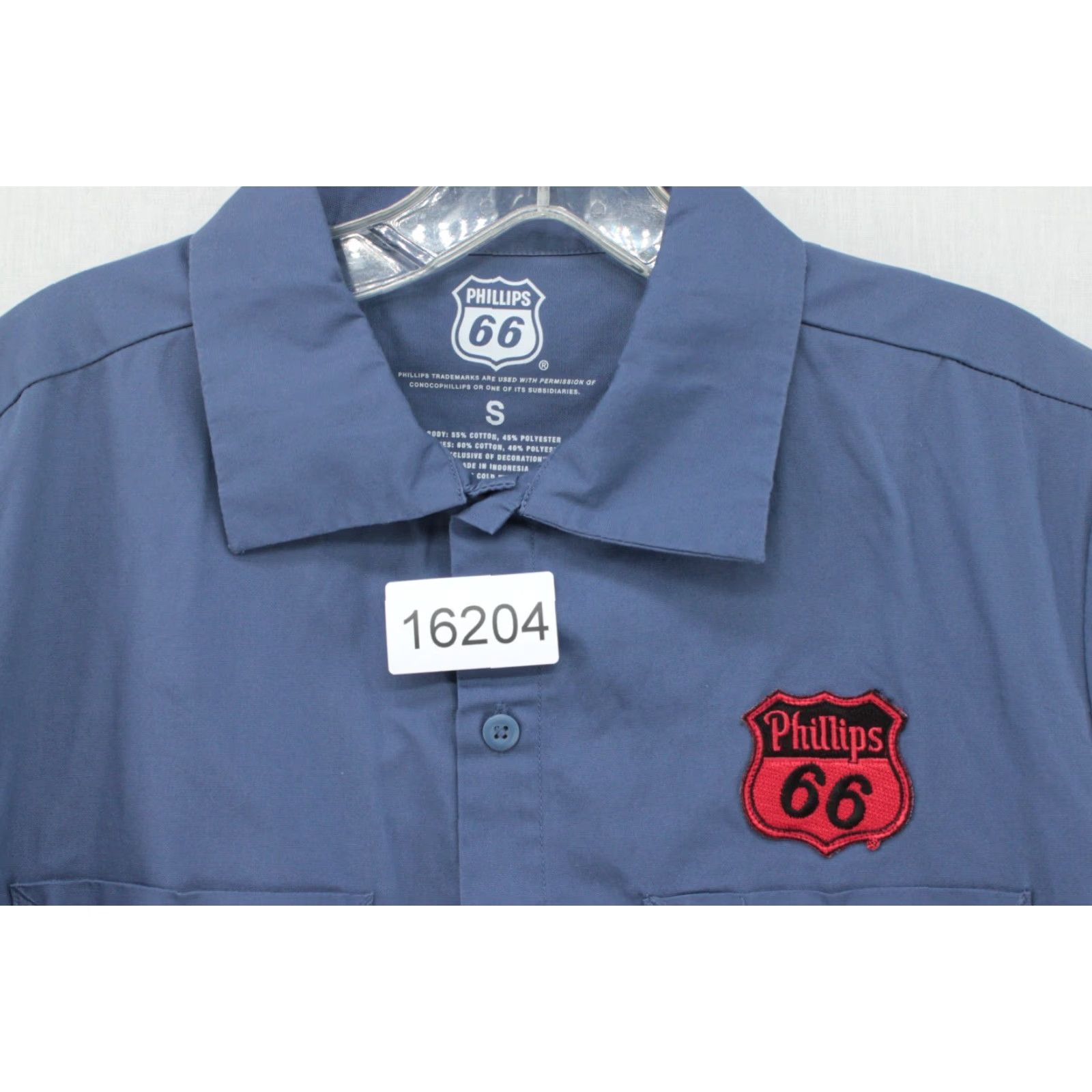 Vintage VINTAGE Phillips 66 Racing Shirt Men's Small Blue Thermal Long Sleeves Button Up Retro Size US S / EU 44-46 / 1 - 6 Thumbnail