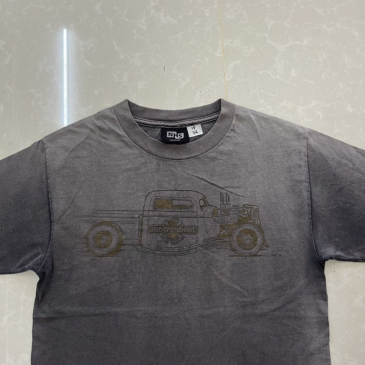 Independent Truck Co. Distressed Vintage Y2k Independant Truck Company Faded Tee Size US S / EU 44-46 / 1 - 3 Thumbnail