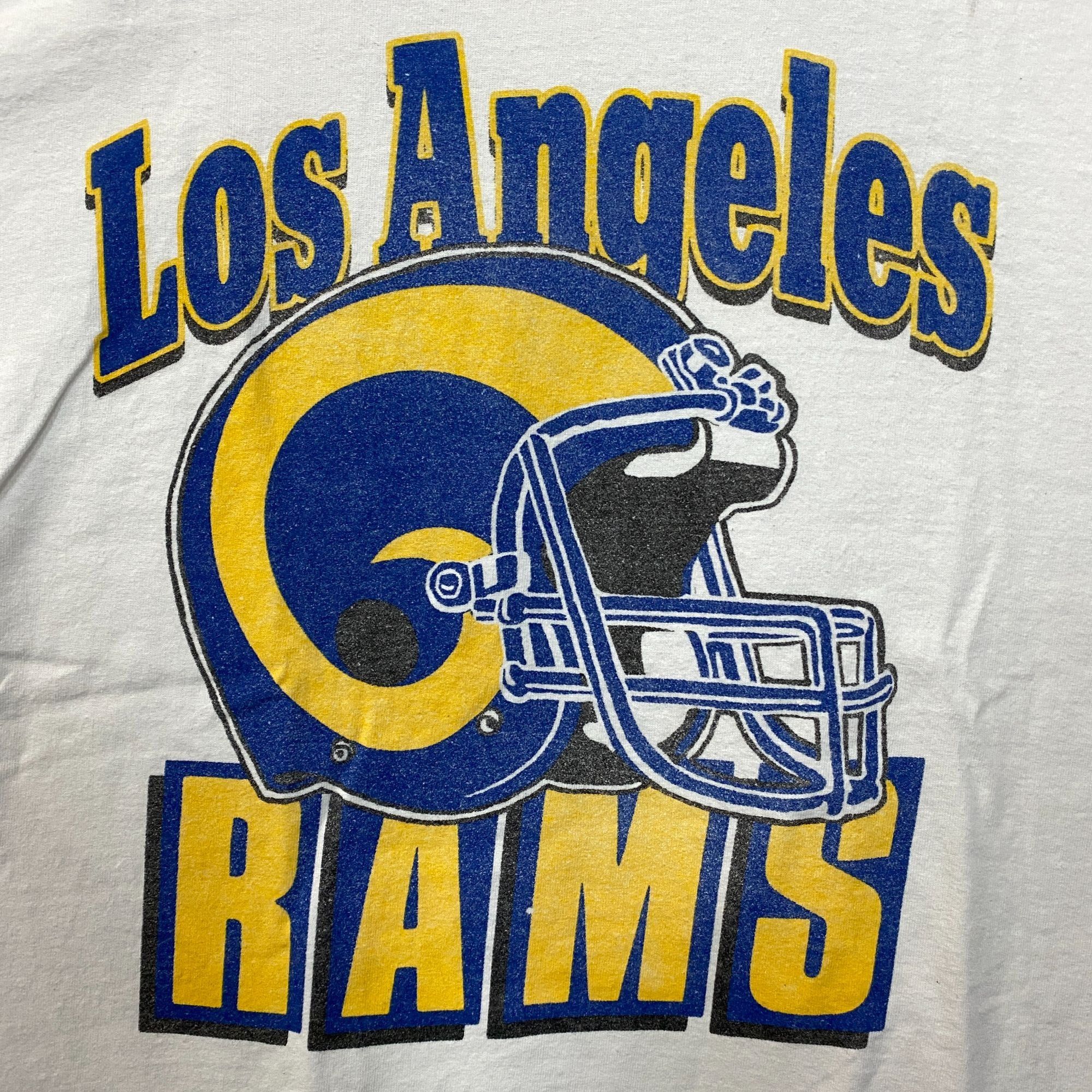 Junk Food Junk Food Clothing NFL Los Angeles Rams Throwback Helmet Ret Size US XXL / EU 58 / 5 - 2 Thumbnail