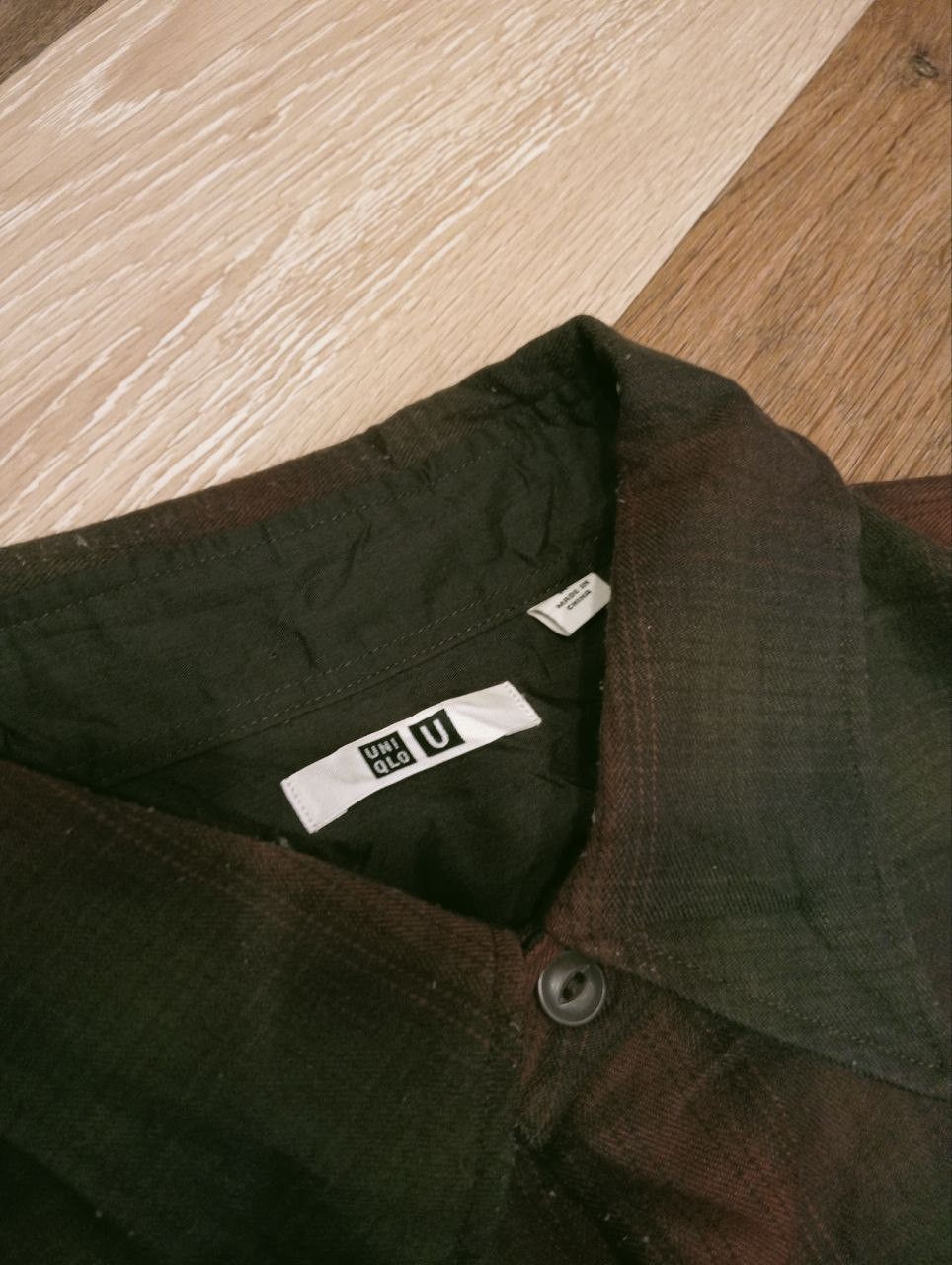 Lemaire LEMAIRE X UT U OVERSIZED FLANNEL SHIRT - SIZE M Size US M / EU 48-50 / 2 - 2 Thumbnail