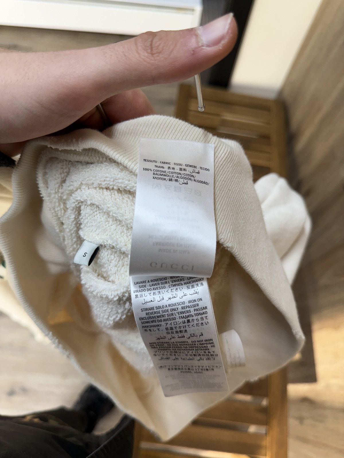 Gucci Gucci White Hoodie Size US S / EU 44-46 / 1 - 9 Thumbnail