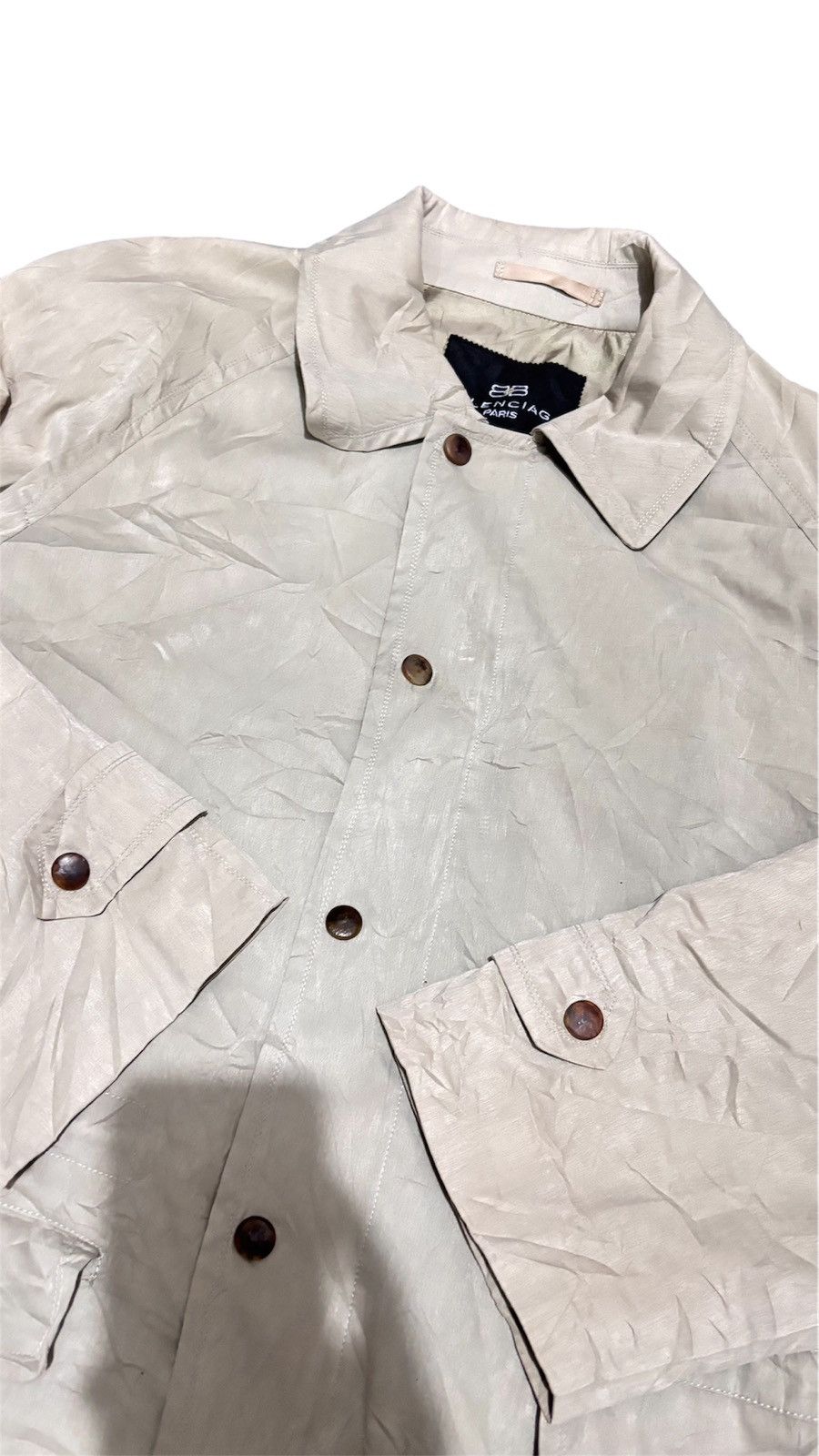 Balenciaga Balenciaga vintage heavy coat parka jacket Size US M / EU 48-50 / 2 - 3 Thumbnail