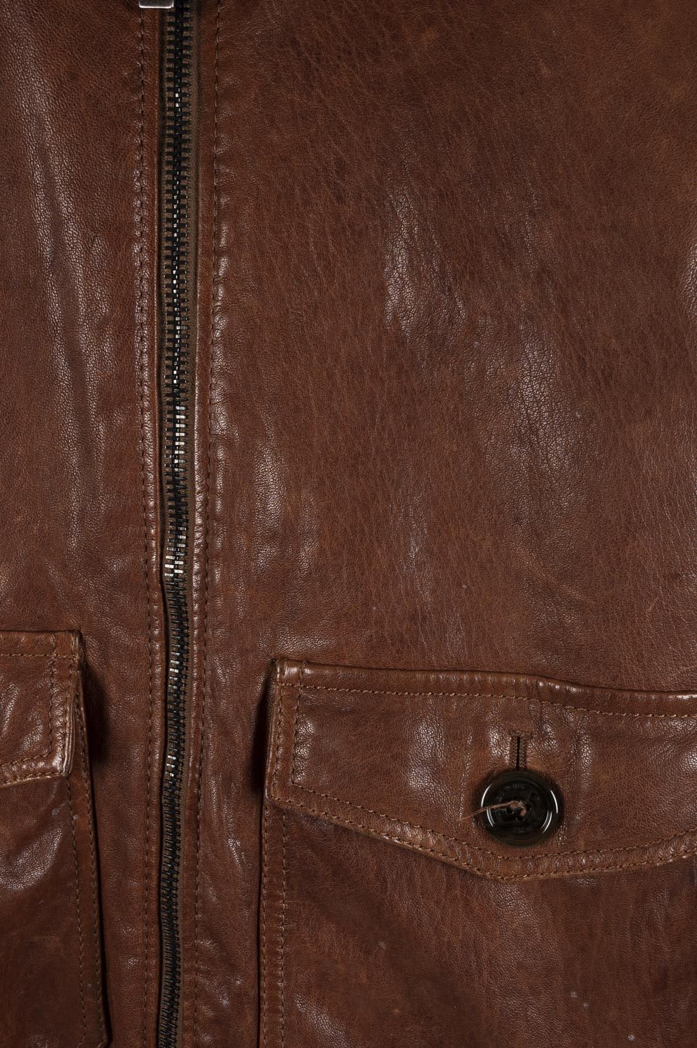 Burberry Burberry Leather Men Jacket London Size US L / EU 52-54 / 3 - 3 Thumbnail
