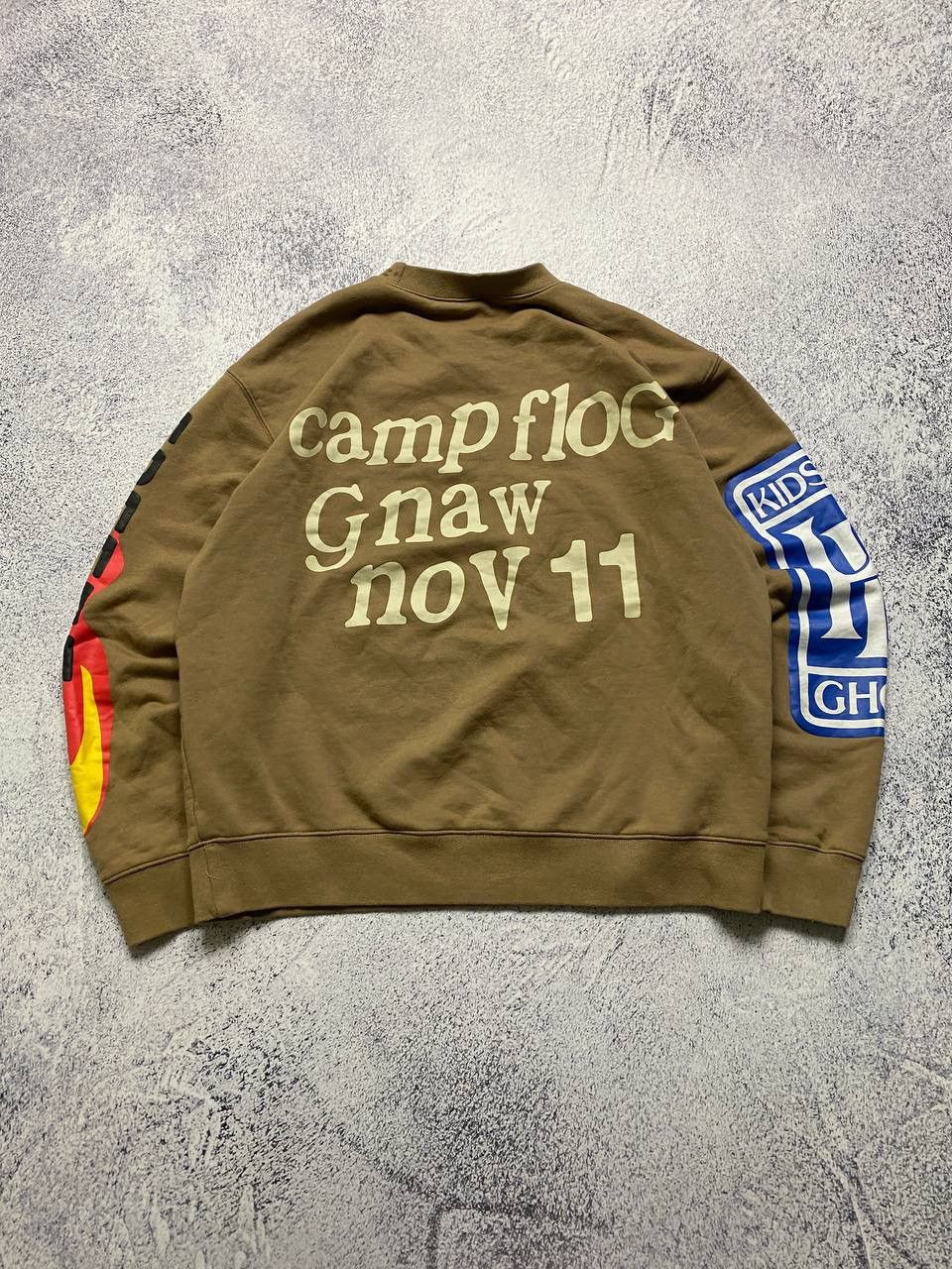 Rap Tees Lucky Me I See Ghosts Smiley Face Rap Hip Hop Sweatshirt Size US M / EU 48-50 / 2 - 5 Thumbnail