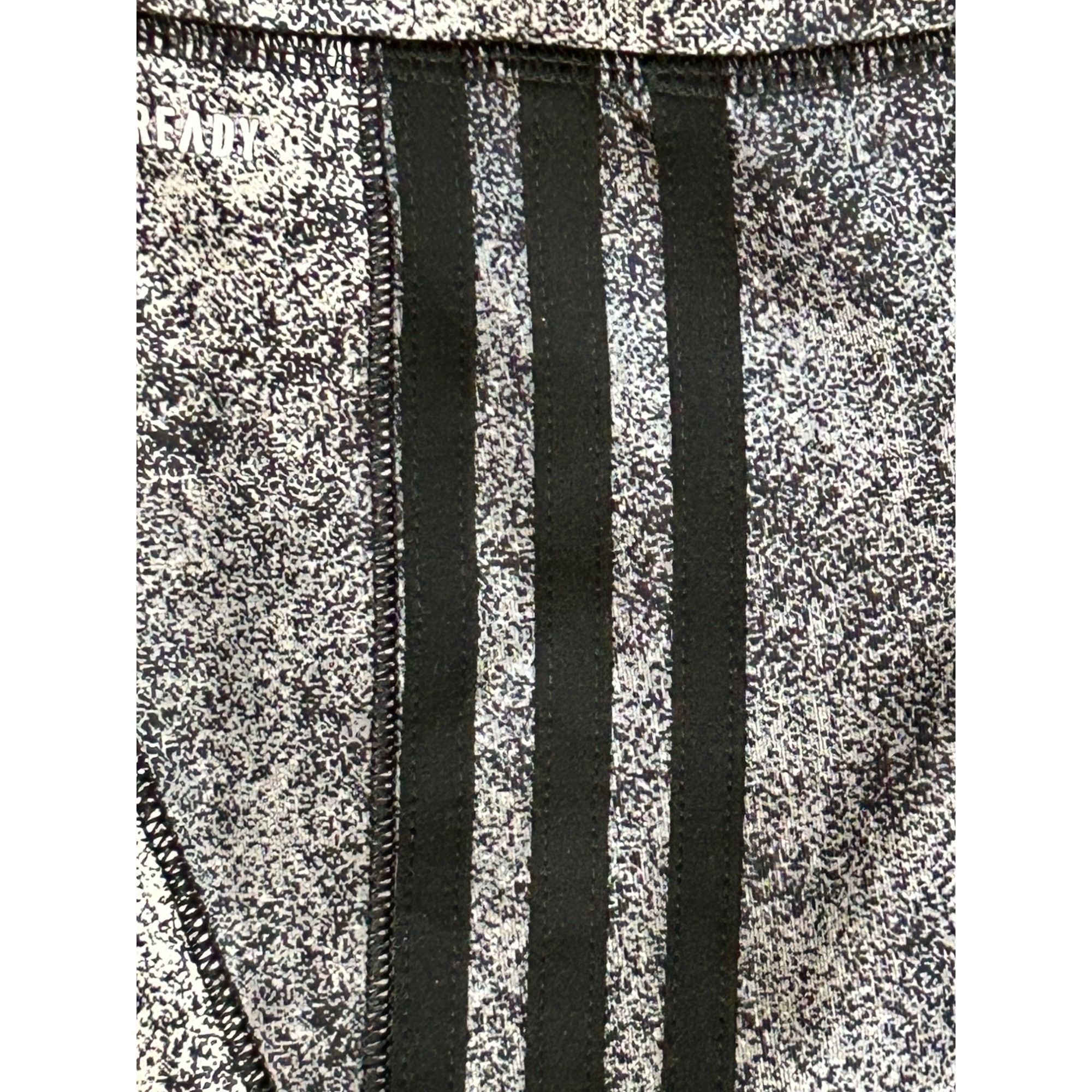Adidas Adidas Women’s Leggings Grey M Black Triple Stripes Ankle Lo Size 28" / US 6 / IT 42 - 12 Thumbnail