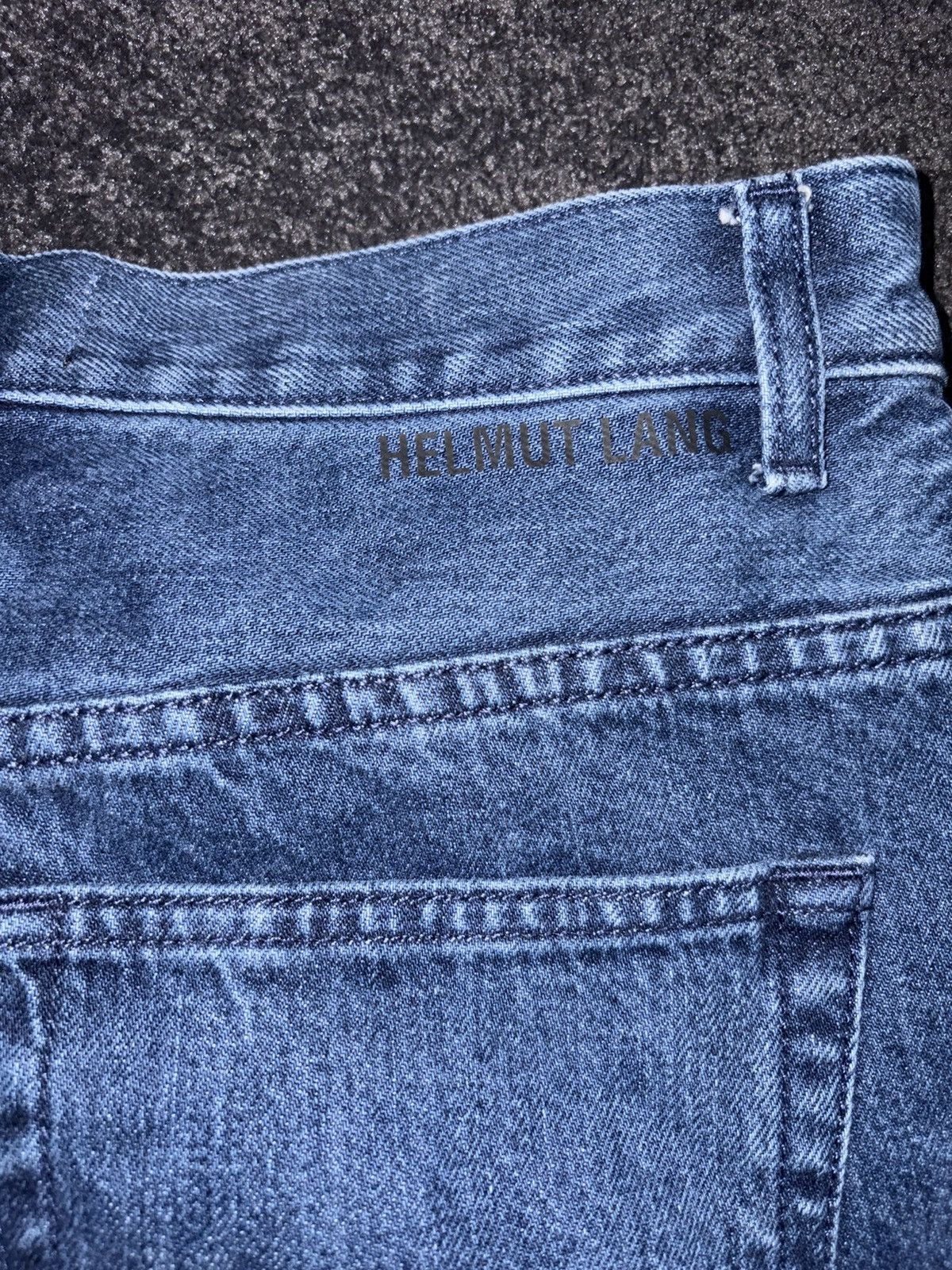 Helmut Lang Helmut Lang Indigo Zip Jeans Size US 29 - 6 Thumbnail