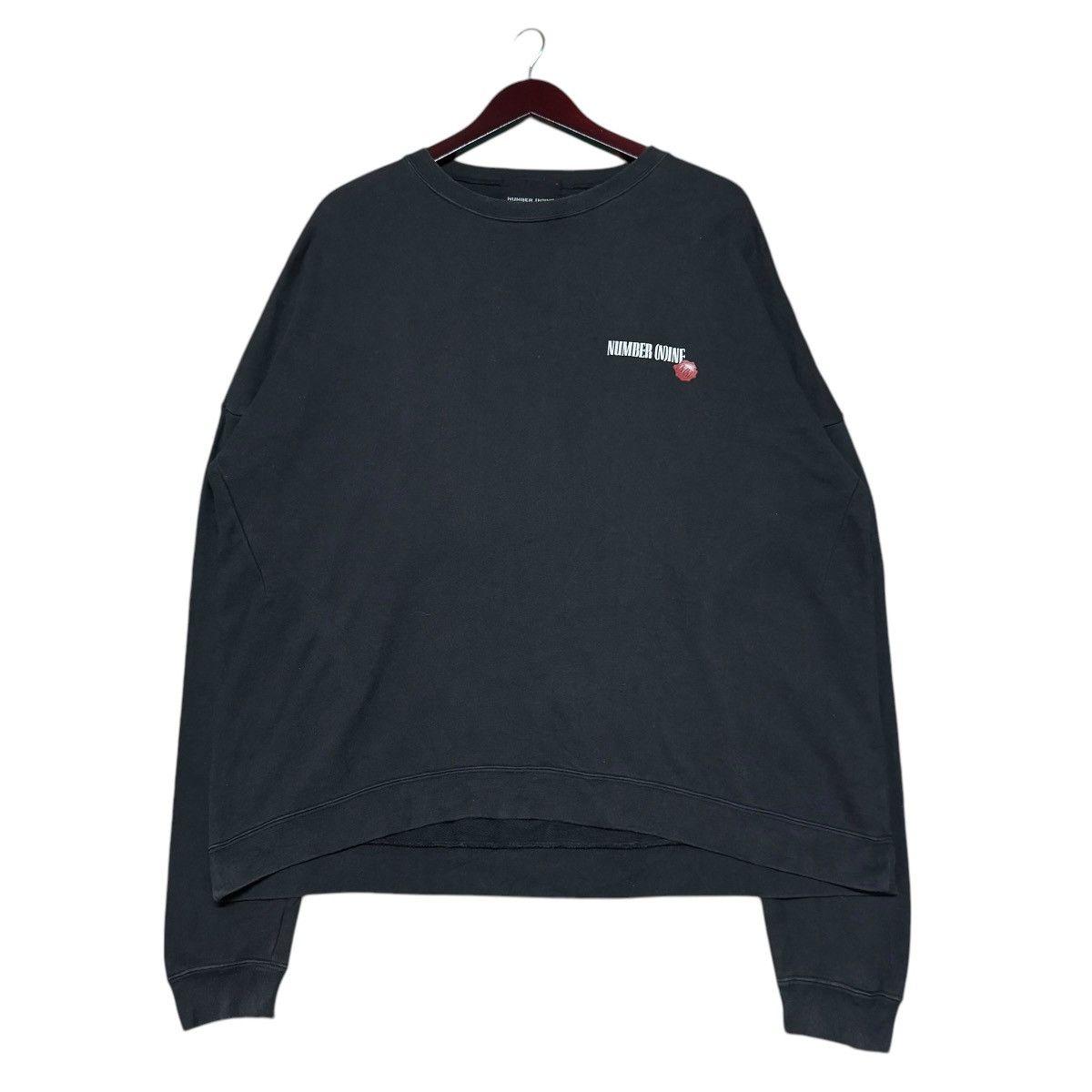 Number Nine Denim Rubber Stamb Label