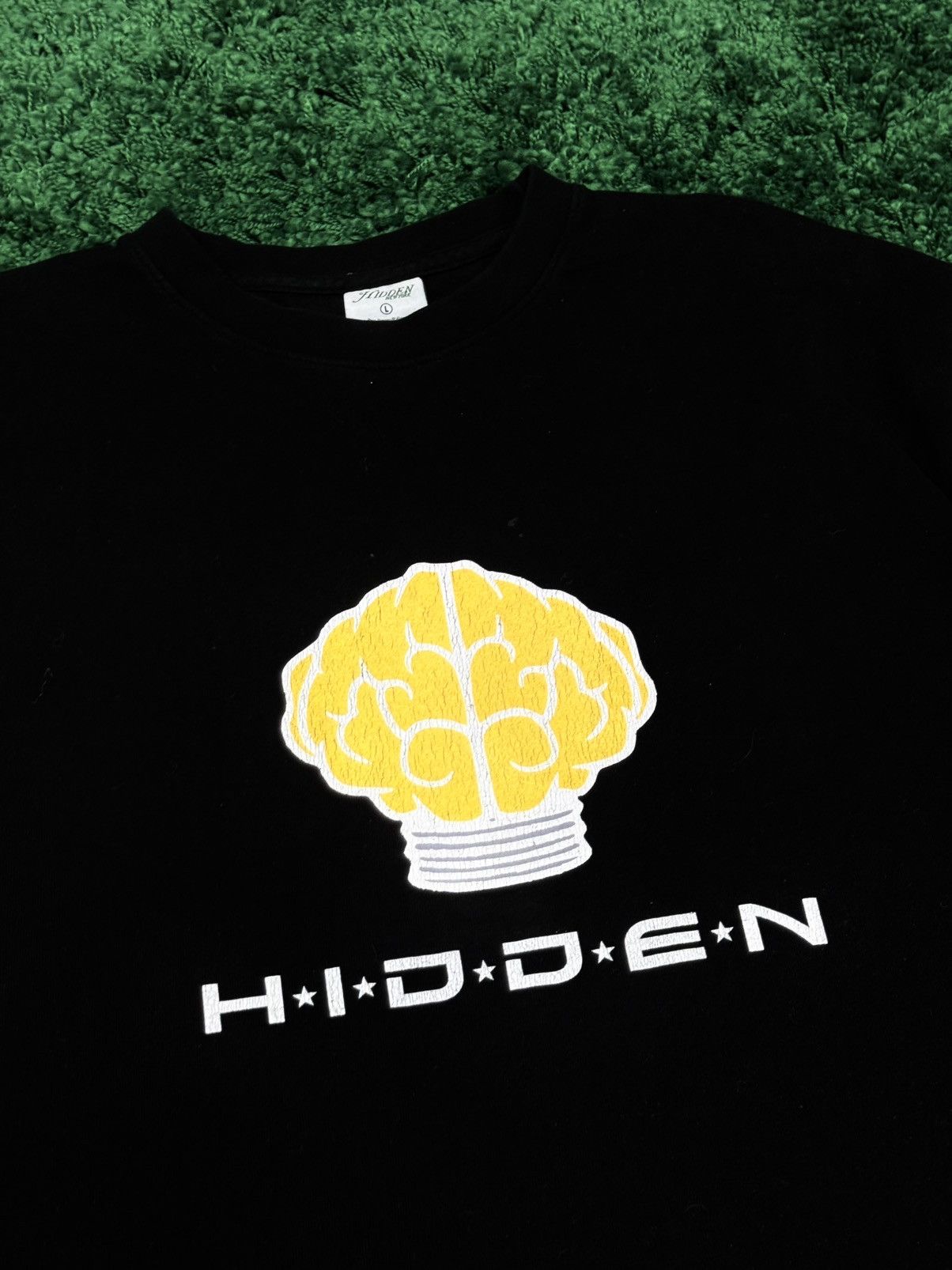 HIDDEN Hidden NY x N.E.R.D Brain Light Bulb Logo Large Tee FW22 Size US L / EU 52-54 / 3 - 5 Thumbnail