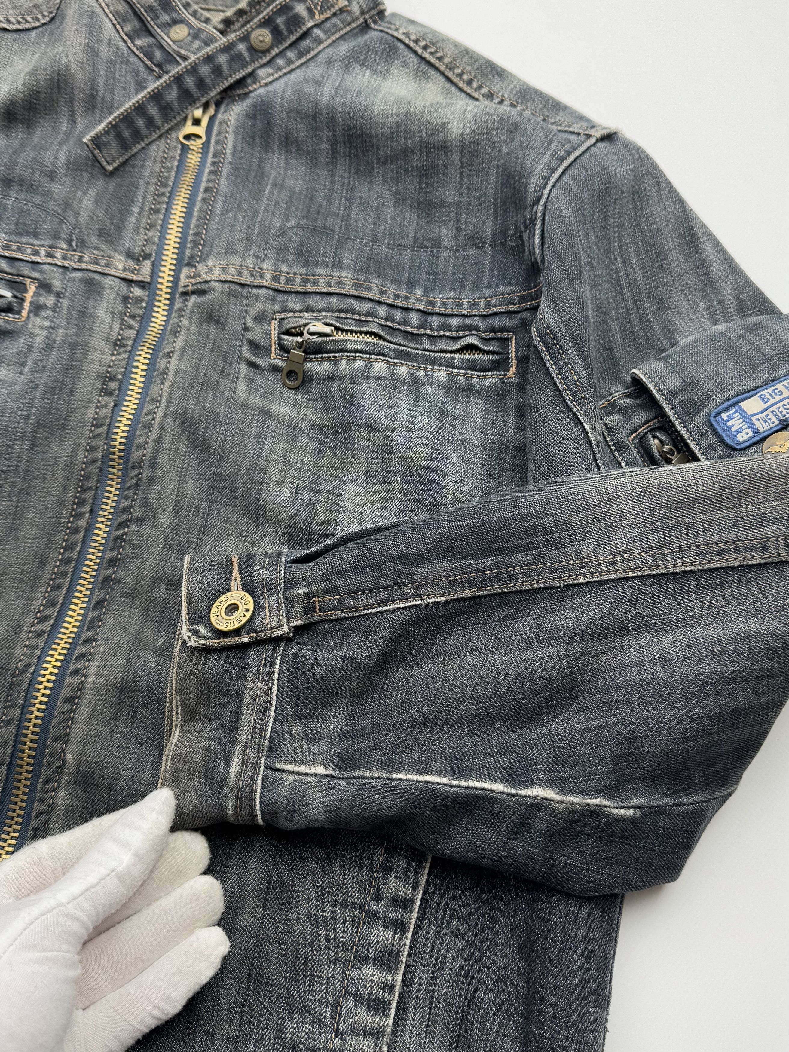 Vintage Vintage Denim Jacket B367(V218)E2 Size US S / EU 44-46 / 1 - 7 Thumbnail