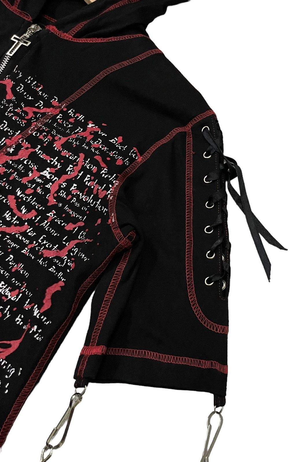 If Six Was Nine Reach Keystation Bondage Punk Seditionaries Bunny Hoodie Size S / US 4 / IT 40 - 6 Thumbnail
