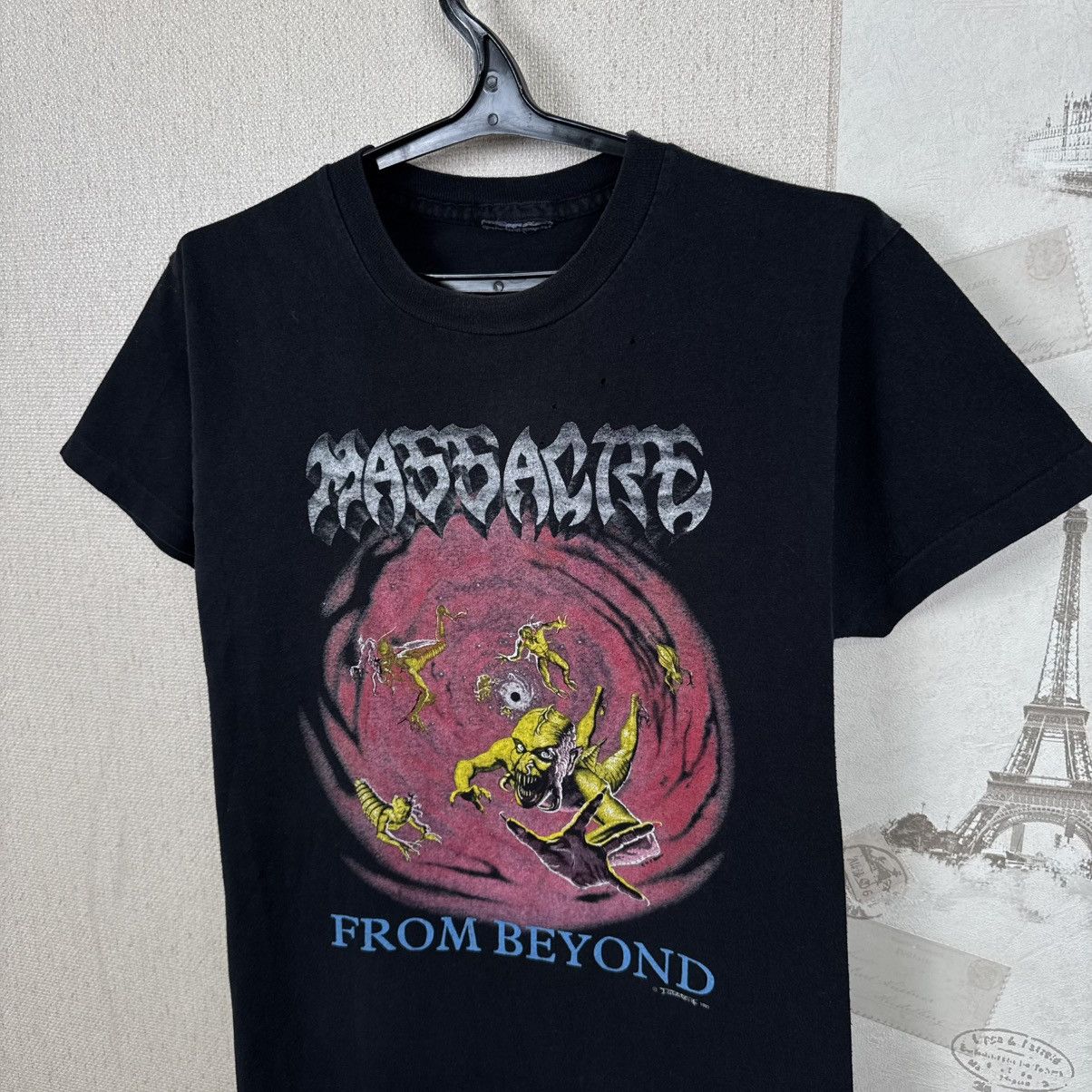 Other Vintage Massacre Band T shirt 1991 From Beyond Rock Metal Size US M / EU 48-50 / 2 - 7 Thumbnail