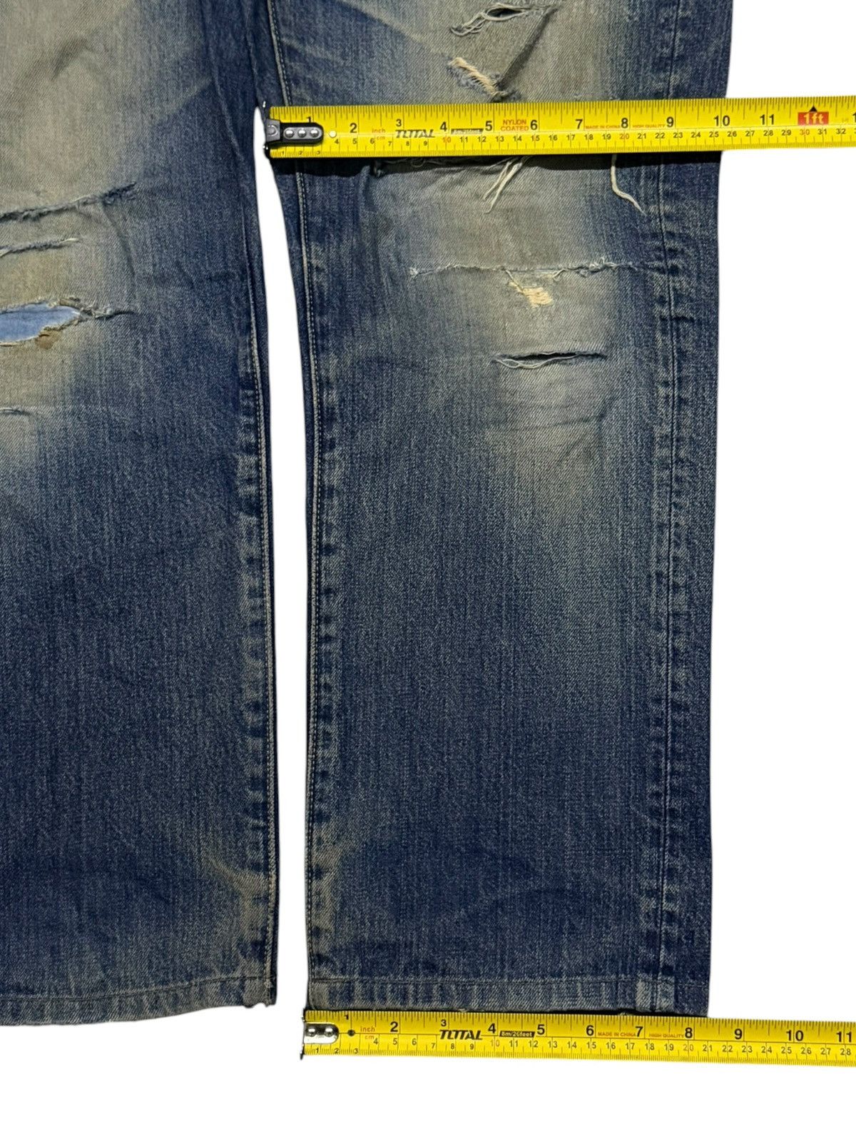 Uniqlo Vintage Uniqlo Japanese Denim Jeans | Loose Fit Straight W38 Size US 38 / EU 54 - 15 Thumbnail