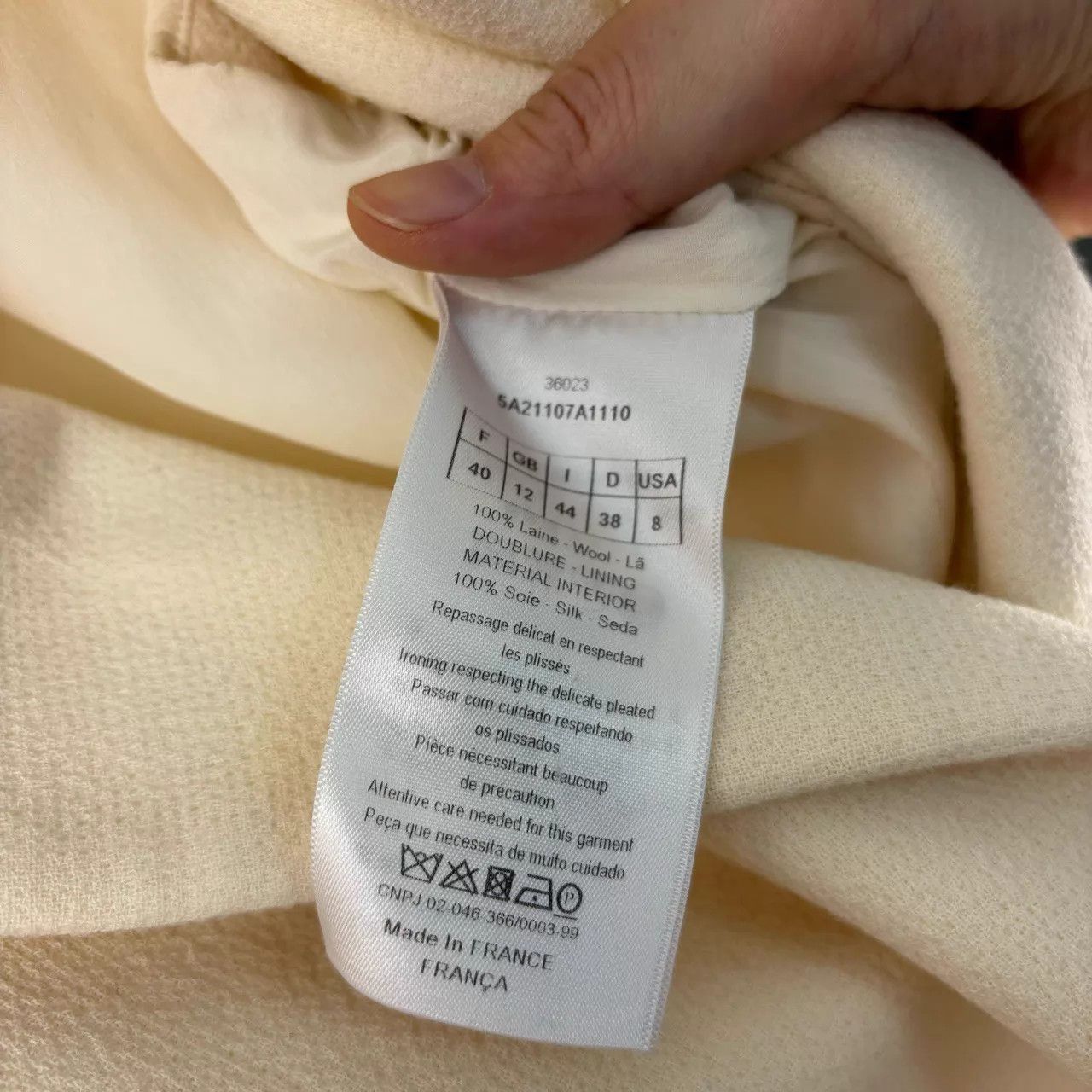Dior Dior White Dress 99 New Size M / US 6-8 / IT 42-44 - 5 Thumbnail