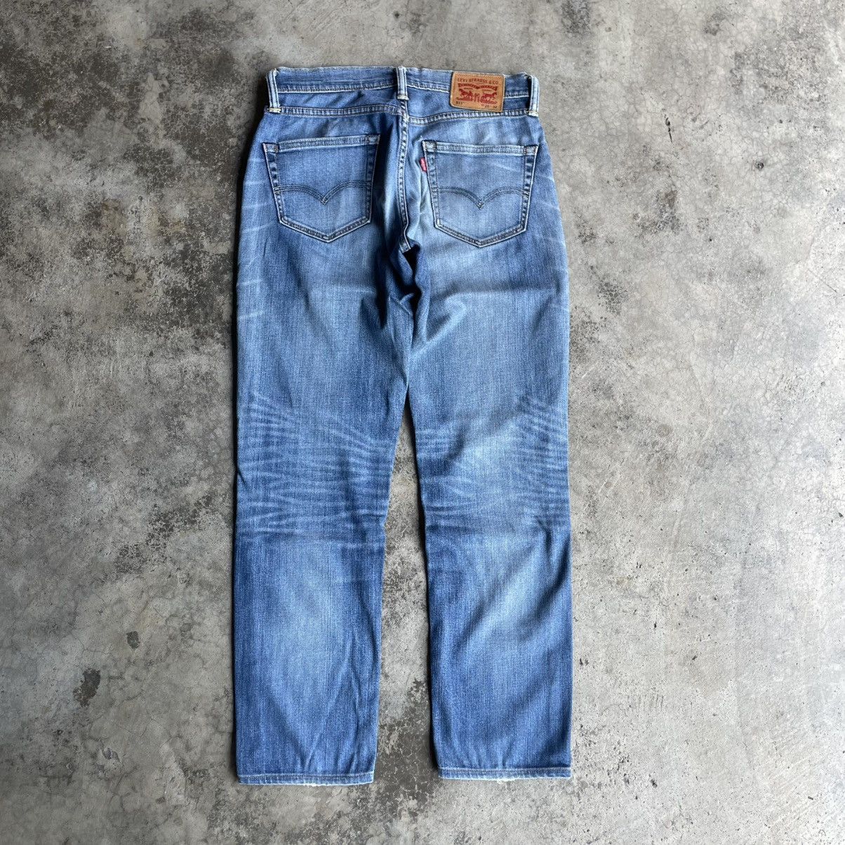 Levi's Vintage Clothing 🔥Vintage Levis 511 Stoned Washed Ripped Distress Denim Jeans Size US 30 / EU 46 - 4 Thumbnail